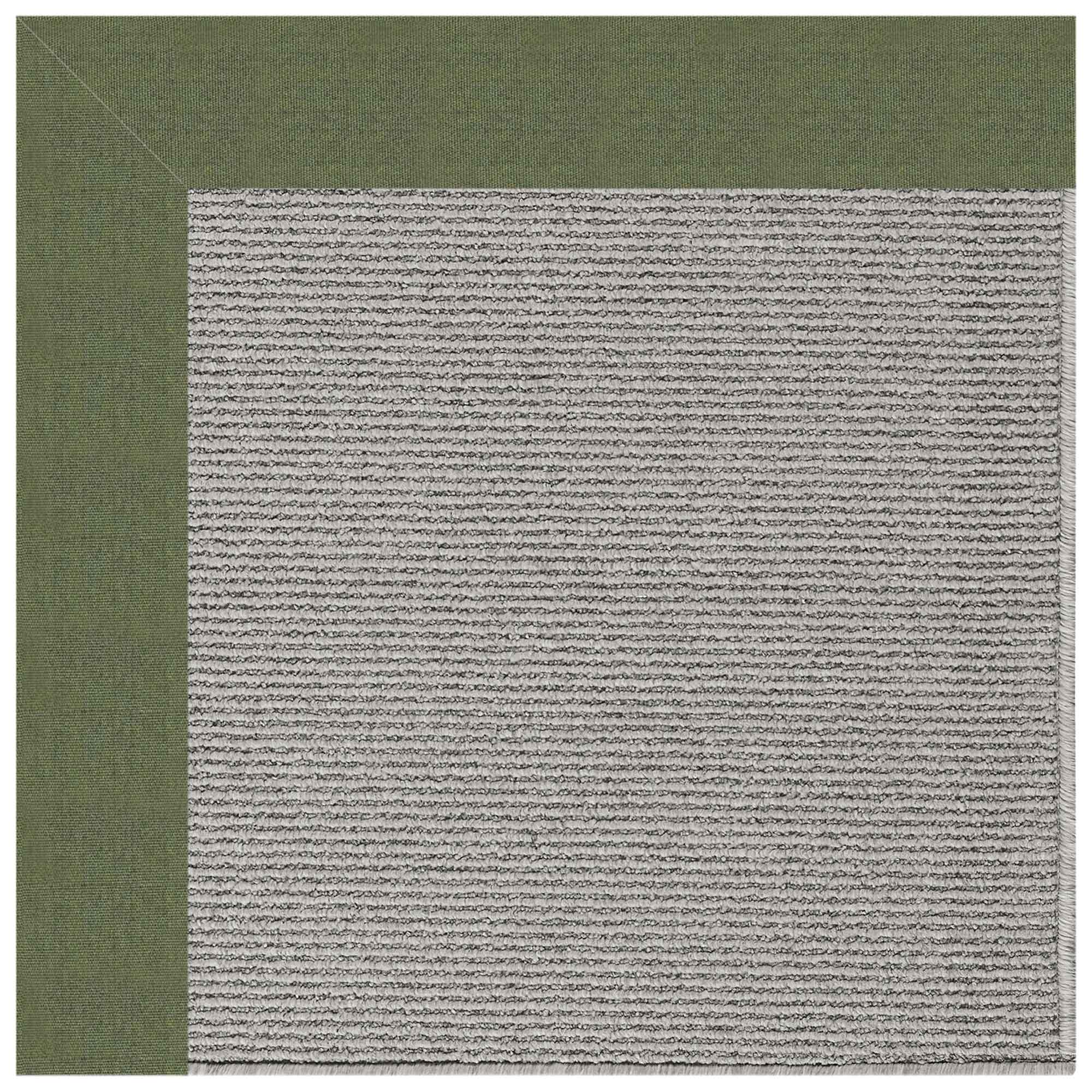 Creative Concepts-Plat Sisal Canvas Fern Indoor/Outdoor Bordere Rectangle image