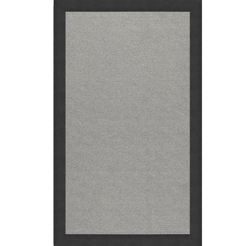 Creative Concepts-Plat Sisal Classic Black Indoor/Outdoor Bordere Rectangle image