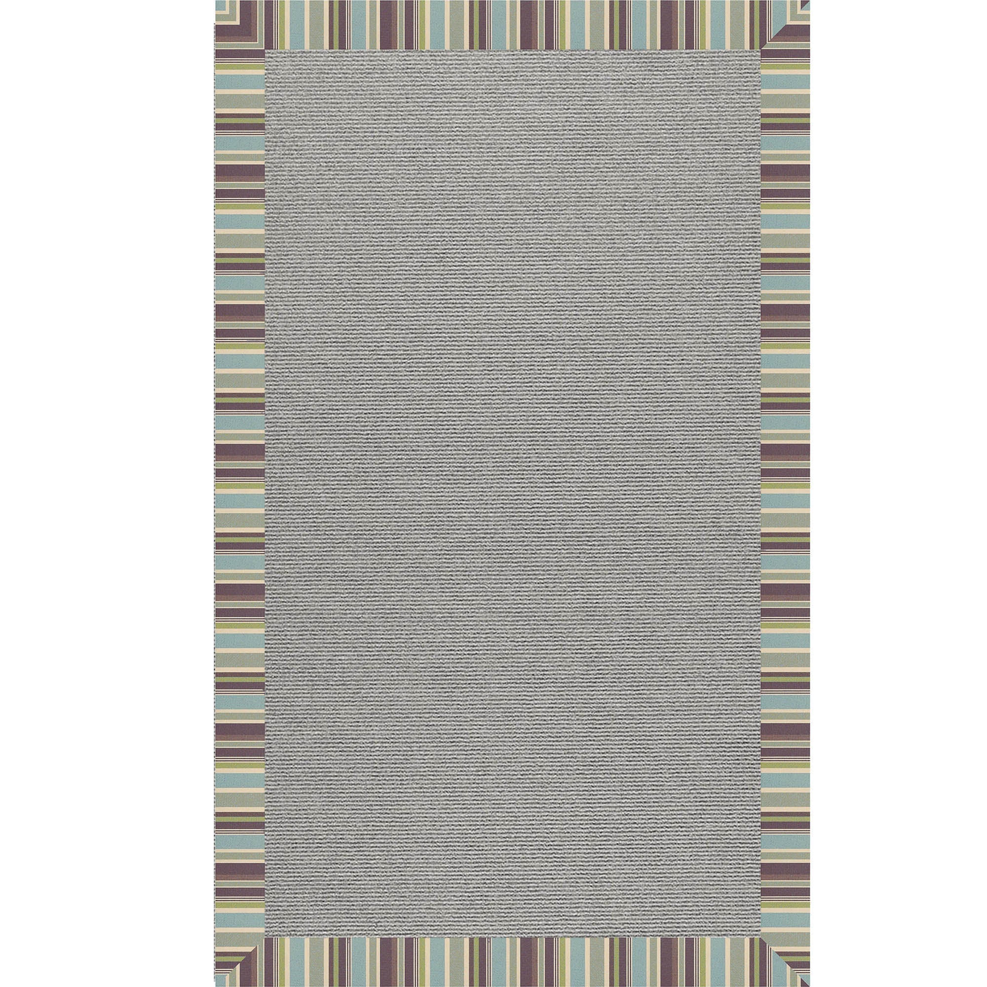 Creative Concepts-Plat Sisal Brannon Whisper Indoor/Outdoor Bordere Rectangle image