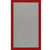 Creative Concepts-Plat Sisal Canvas Jockey Red Indoor/Outdoor Bordere Rectangle image