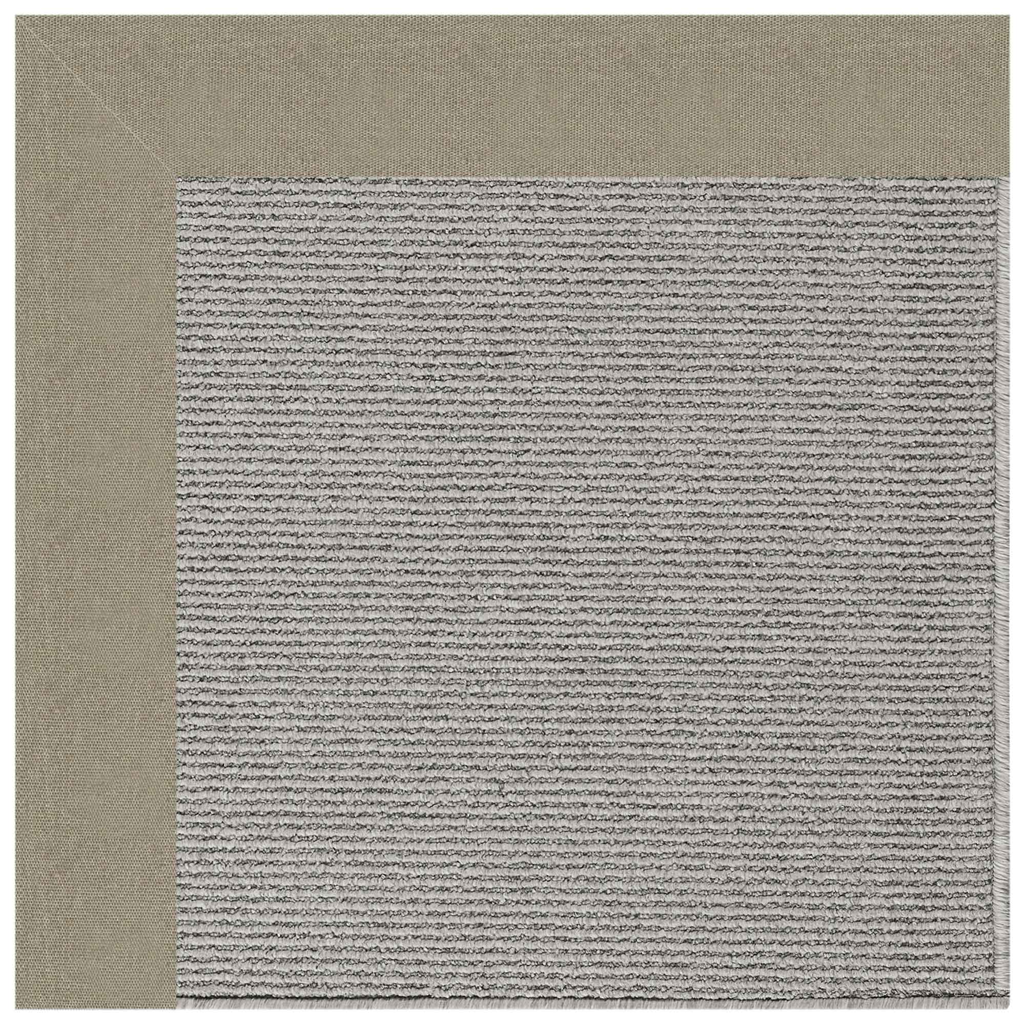 Creative Concepts-Plat Sisal Canvas Taupe Indoor/Outdoor Bordere Rectangle image