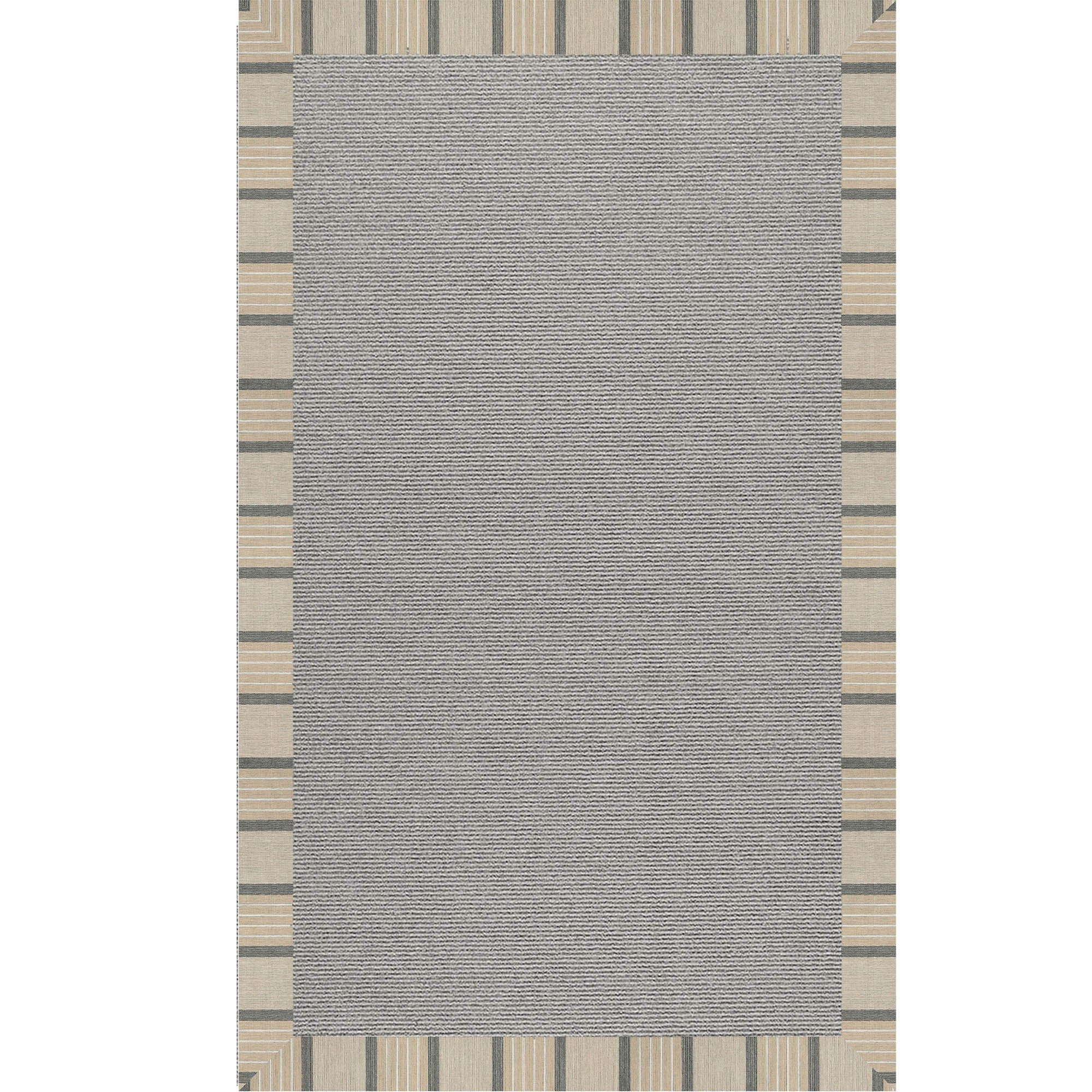 Creative Concepts-Plat Sisal Cove Pebble Indoor/Outdoor Bordere Rectangle image