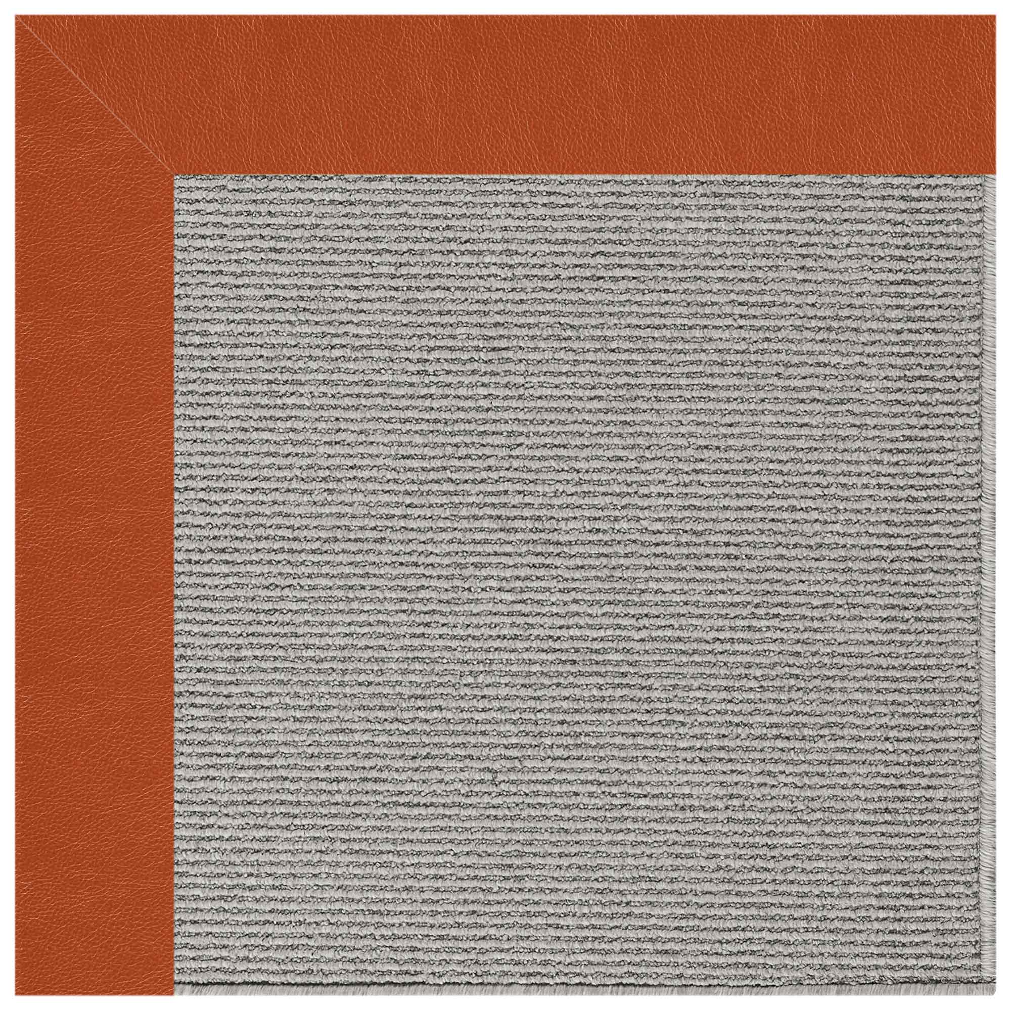 Creative Concepts-Plat Sisal Classic Persimmon Indoor/Outdoor Bordere Rectangle image