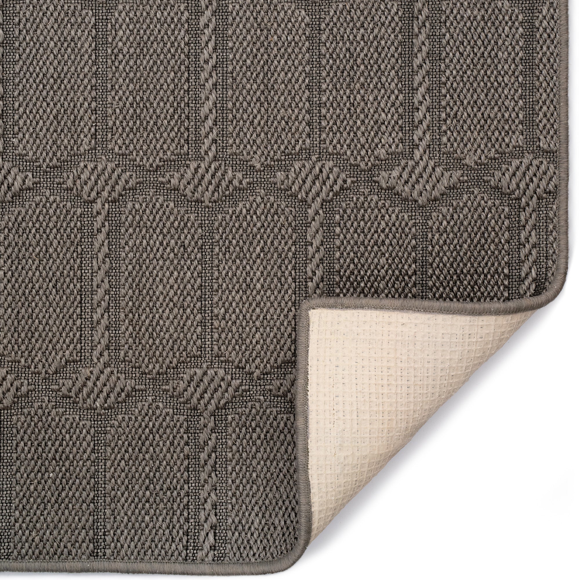 Petra Graphite Machine Woven Rug Rectangle image