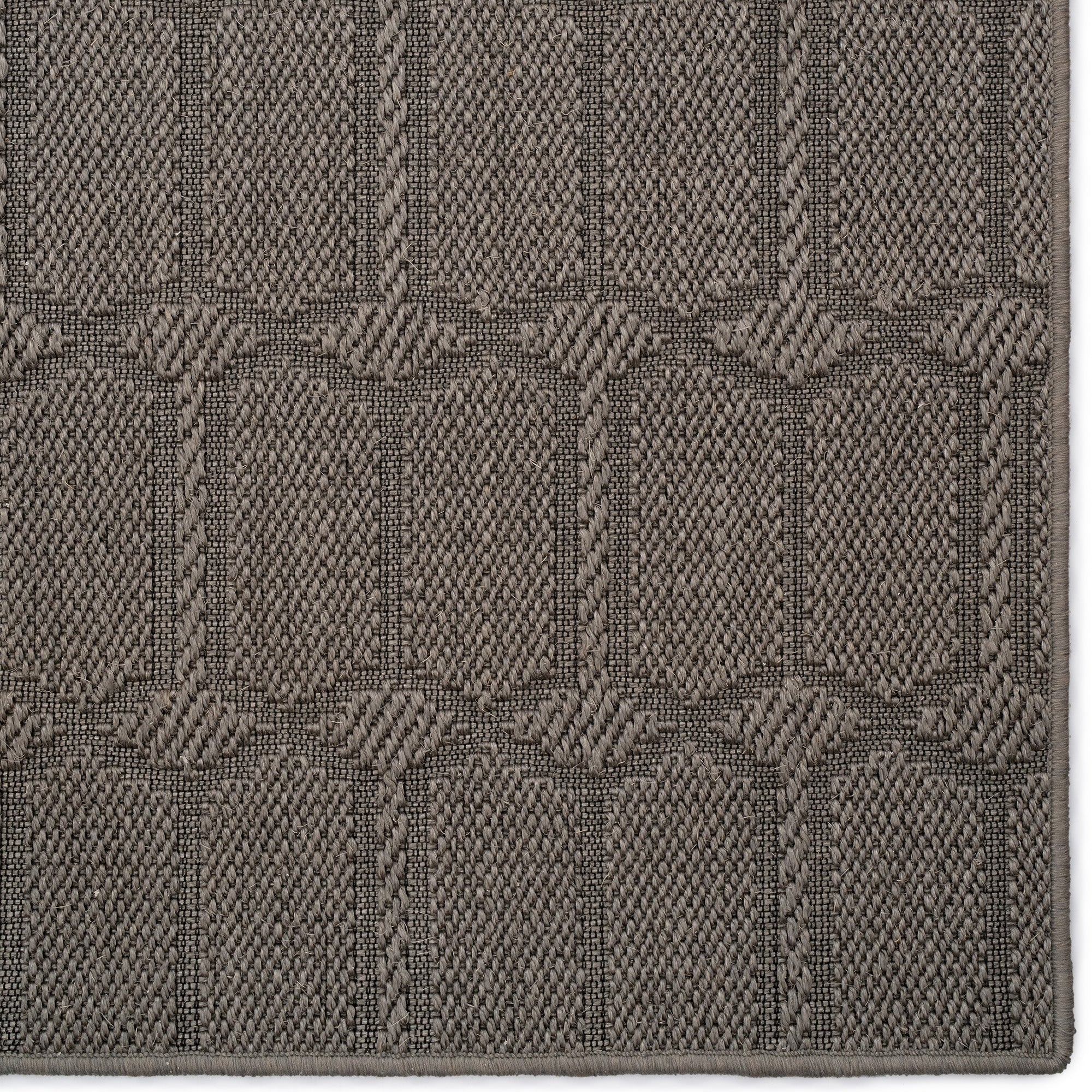 Petra Graphite Machine Woven Rug Rectangle image
