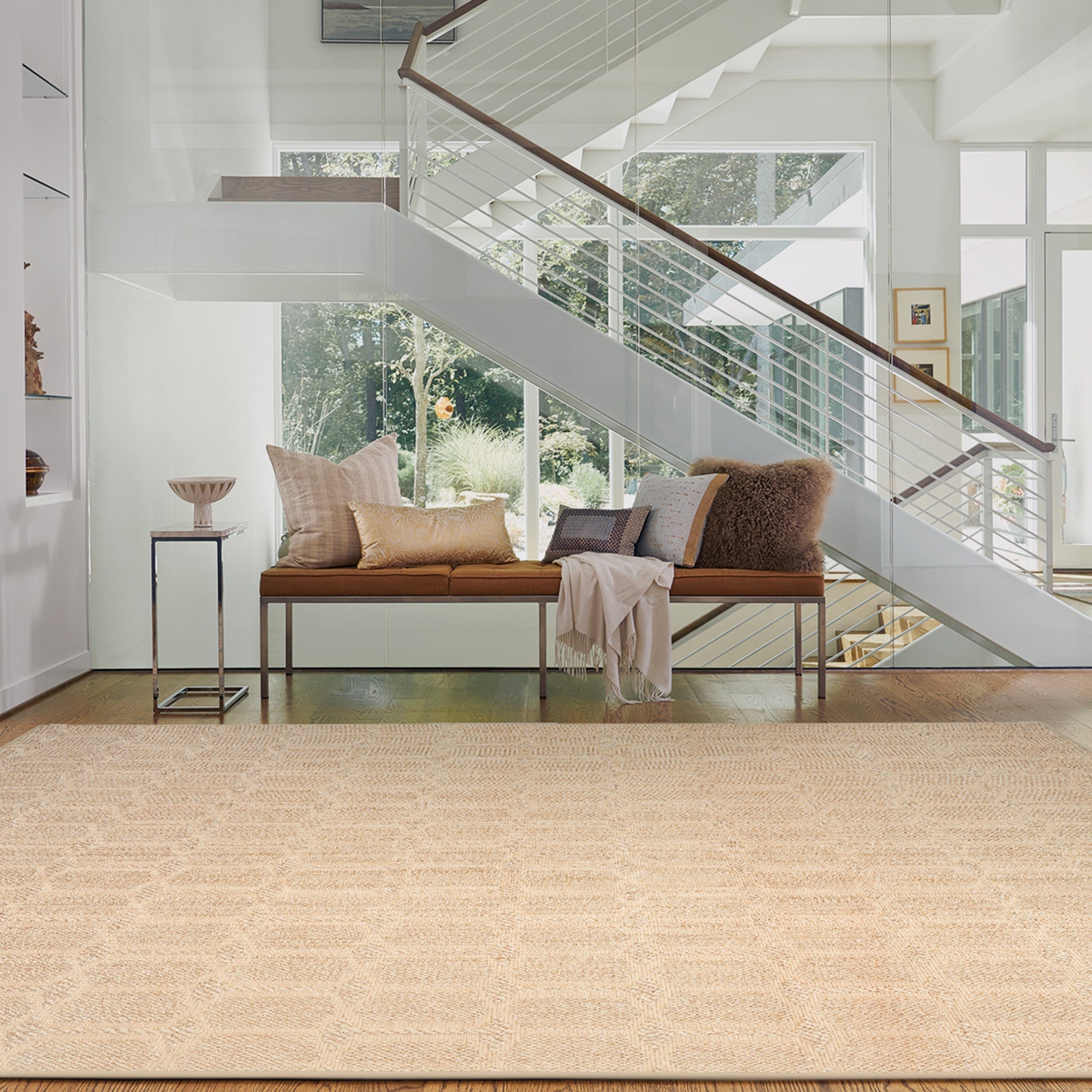 Petra Buttermilk Machine Woven Rug Rectangle image