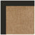 Islamorada-Basketweave Canvas Black Indoor/Outdoor Bordere Rectangle image