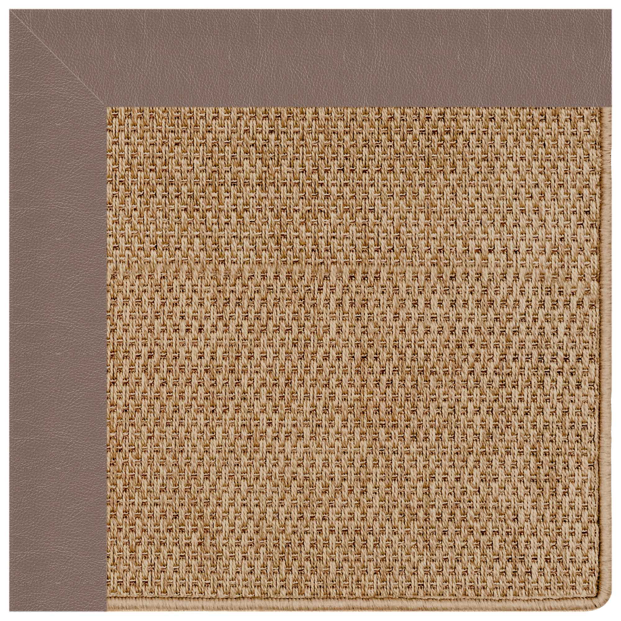 Islamorada-Basketweave Classic Stone Indoor/Outdoor Bordere Rectangle image