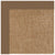 Islamorada-Basketweave Canvas Cocoa Indoor/Outdoor Bordere Rectangle image