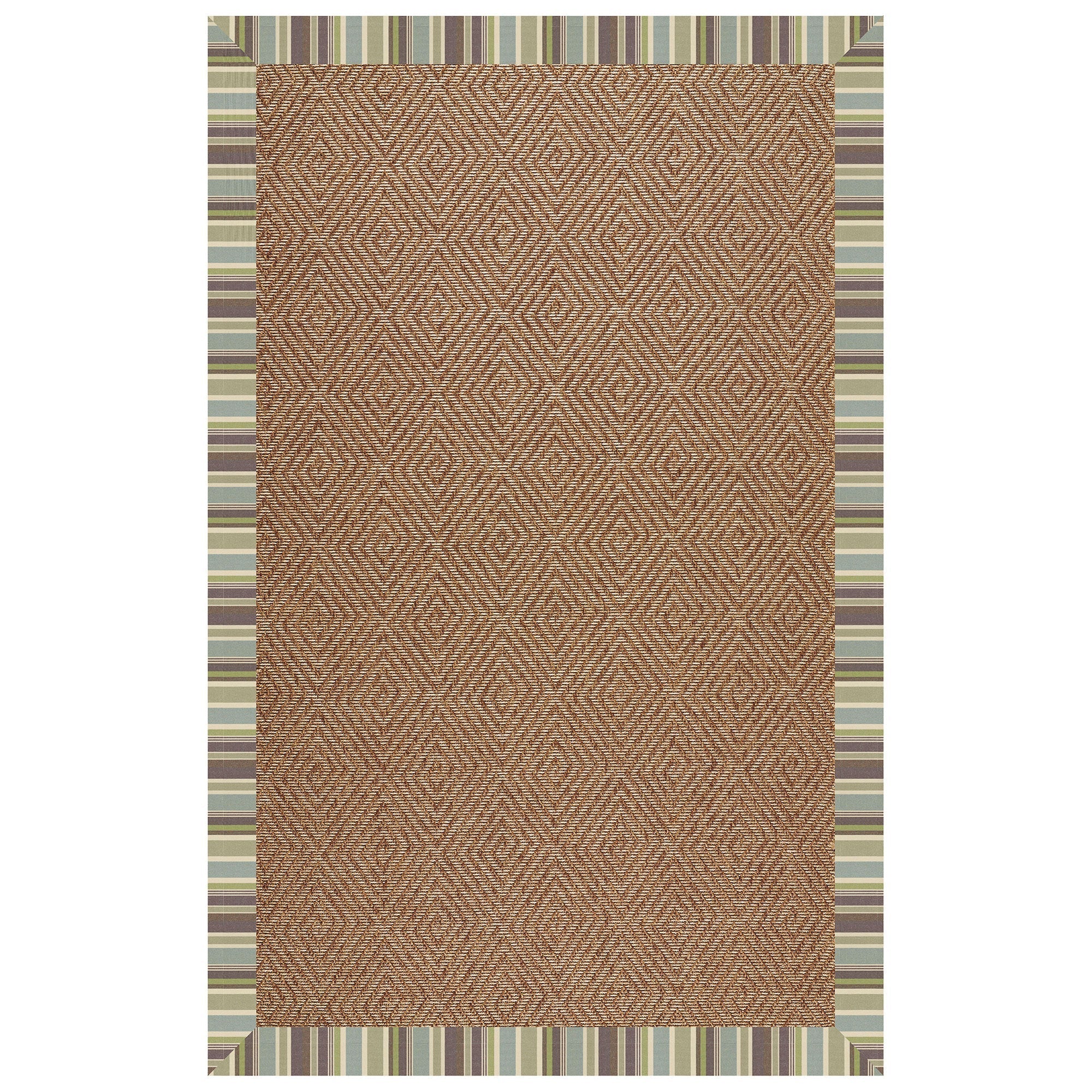 Islamorada-Diamond Brannon Whisper Indoor/Outdoor Bordere Rectangle image