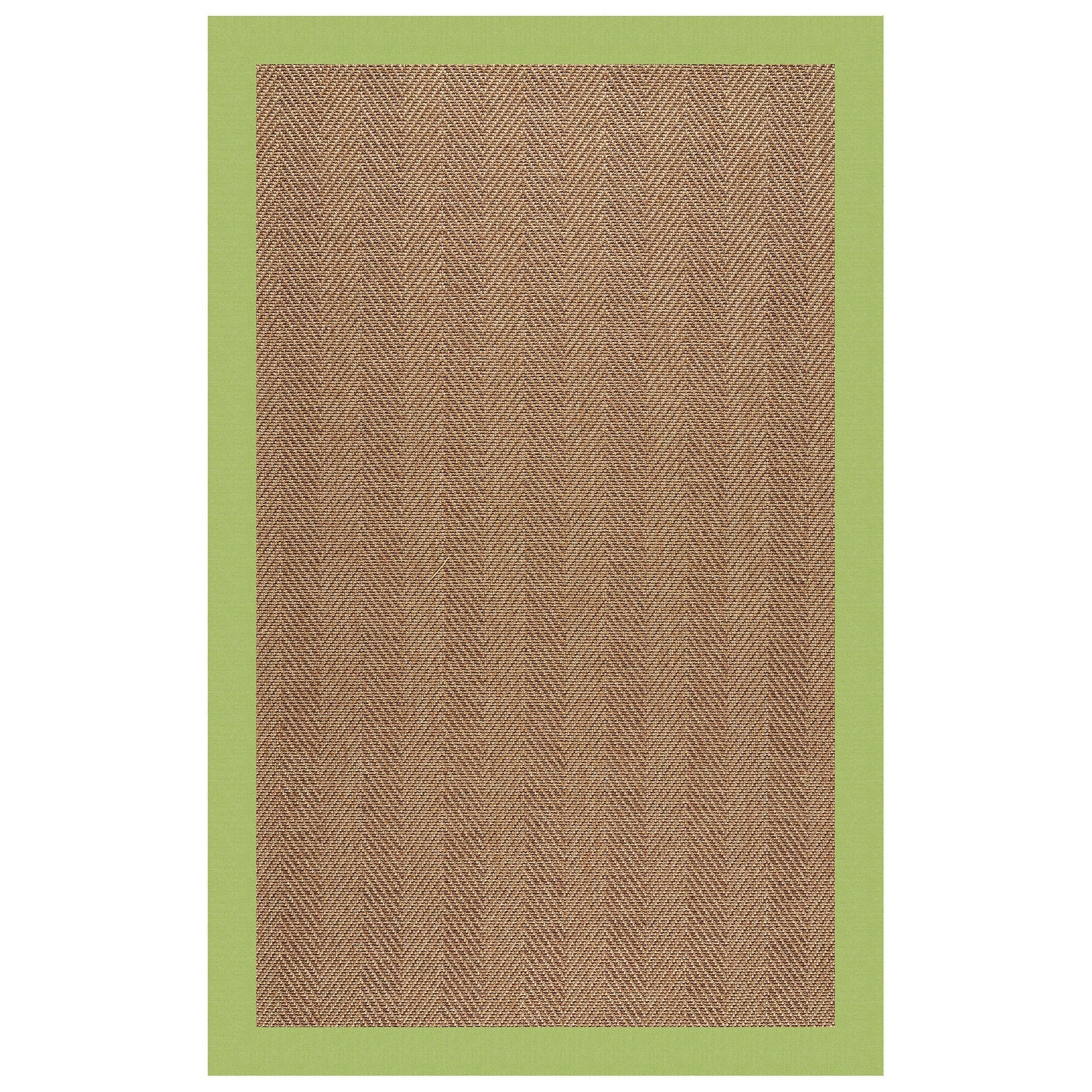 Islamorada-Herringbone Canvas Parrot Indoor/Outdoor Bordere Rectangle image