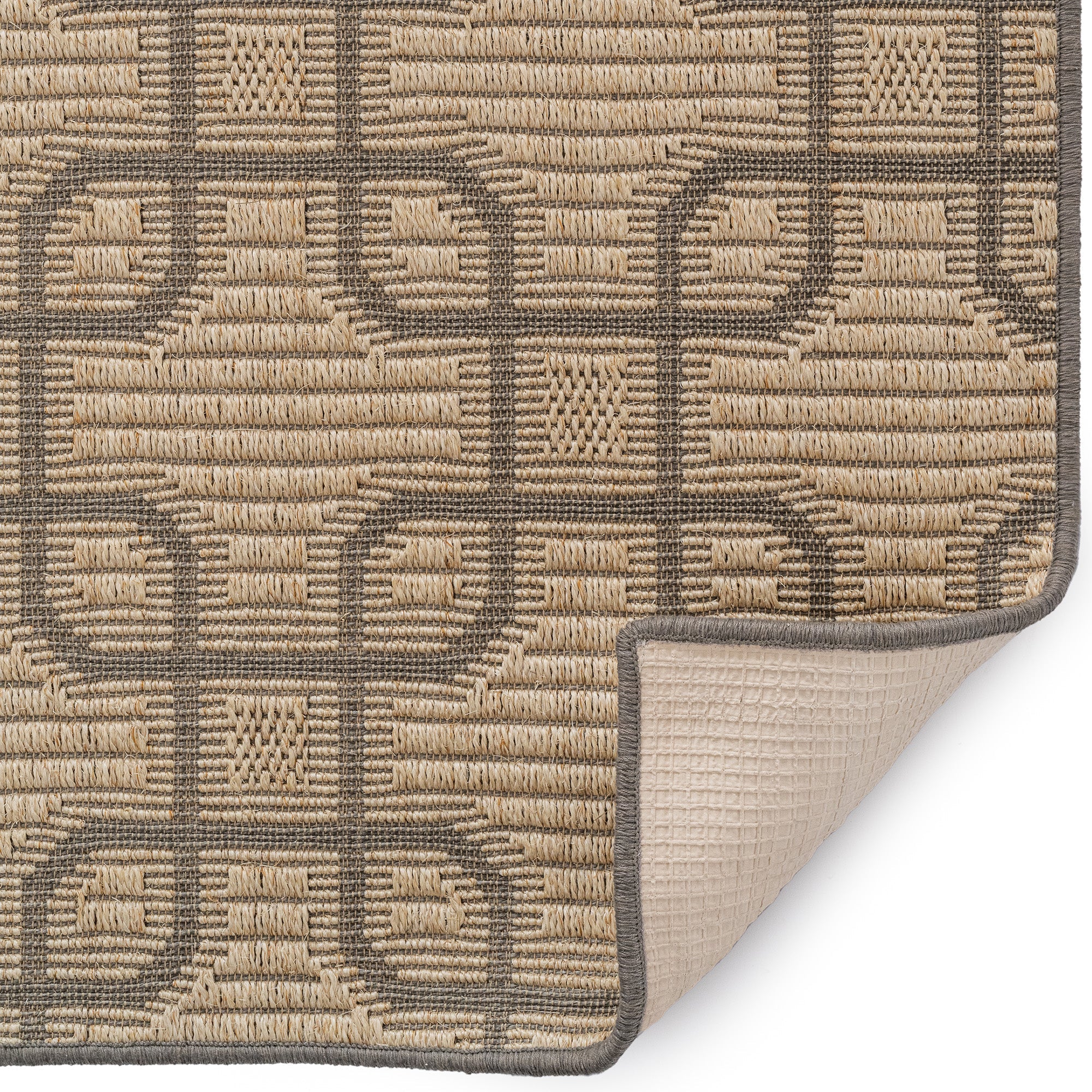 Julian Sand Black Machine Woven Rug Rectangle image