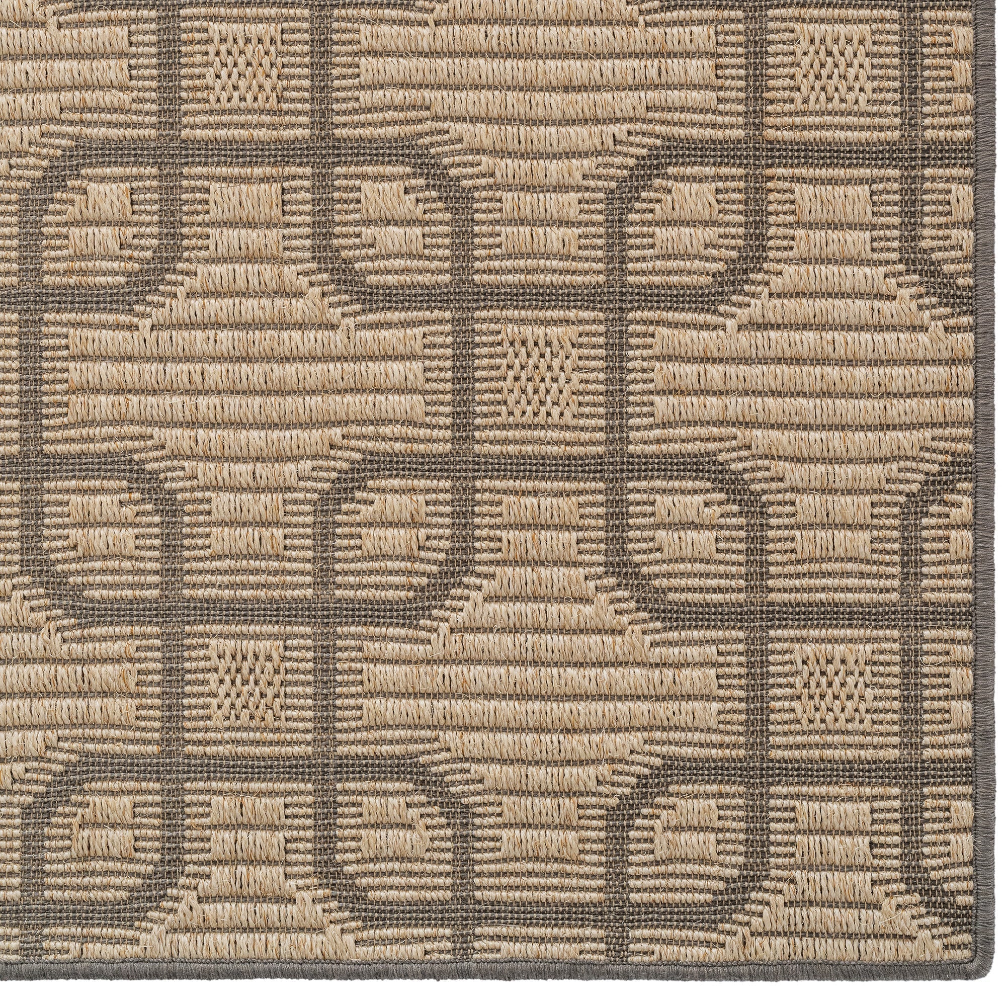Julian Sand Black Machine Woven Rug Rectangle image