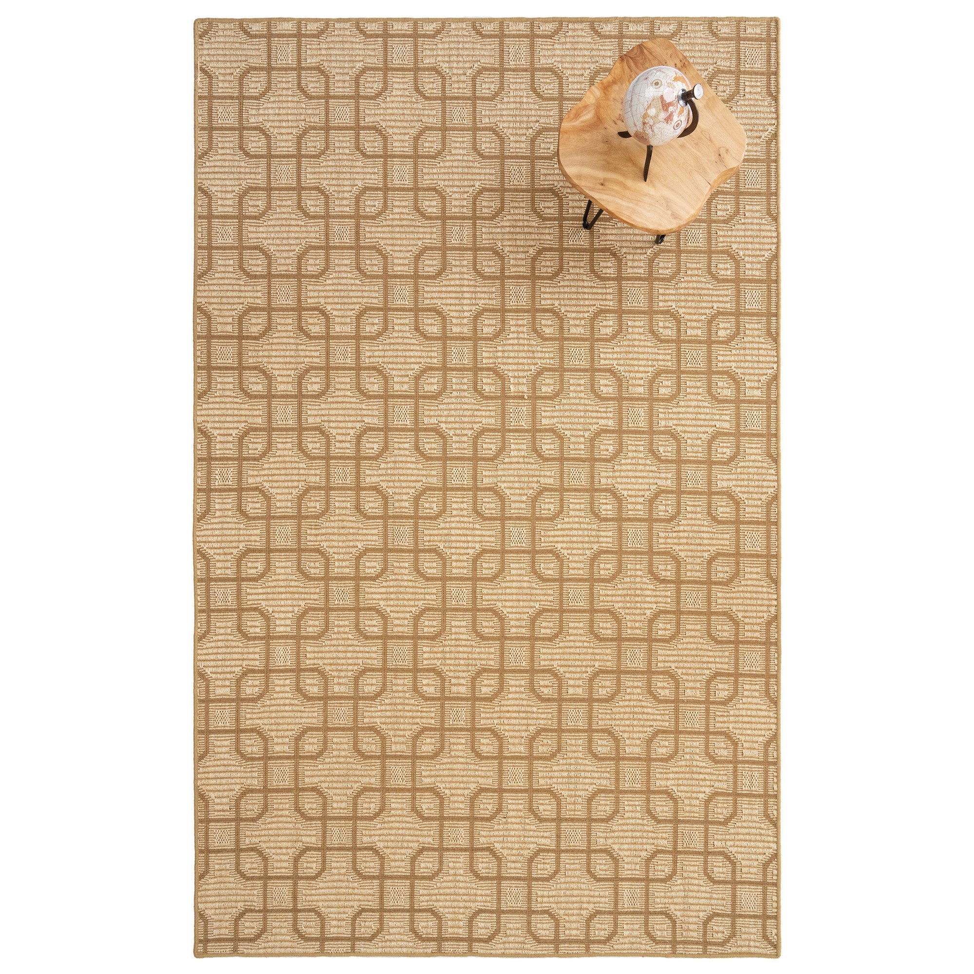 Julian Sand Machine Woven Rug Rectangle image