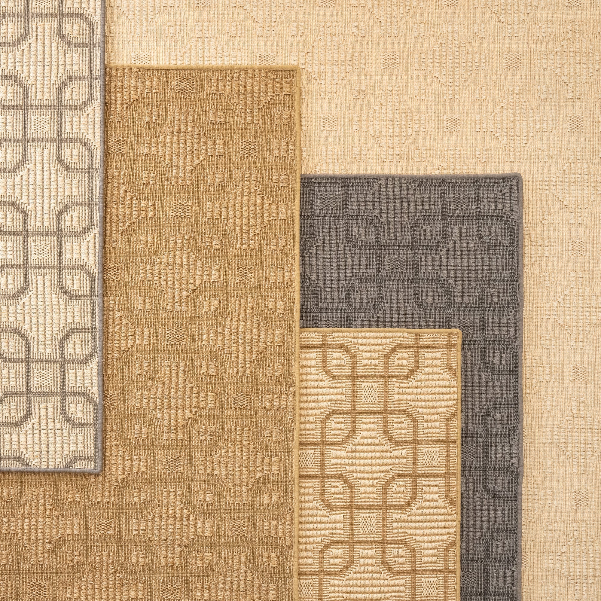 Julian Wheat Machine Woven Rug Rectangle image