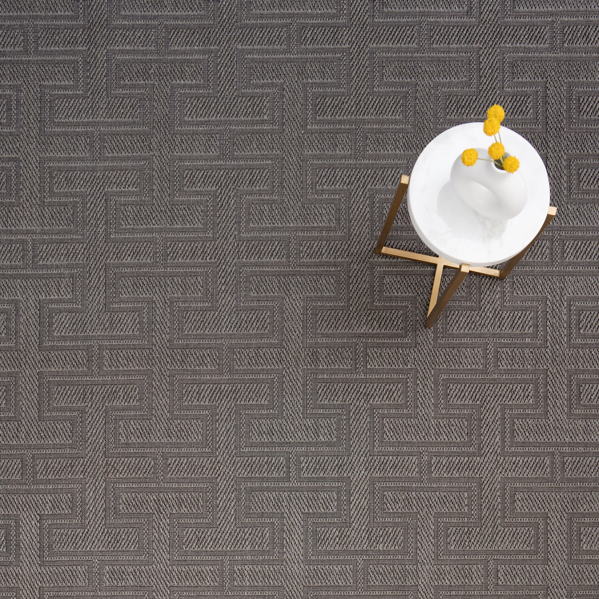 Kasya Graphite Machine Woven Rug Rectangle image