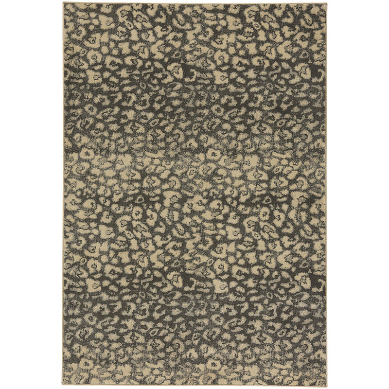 Leopard Charcoal Machine Mad Rectangle image