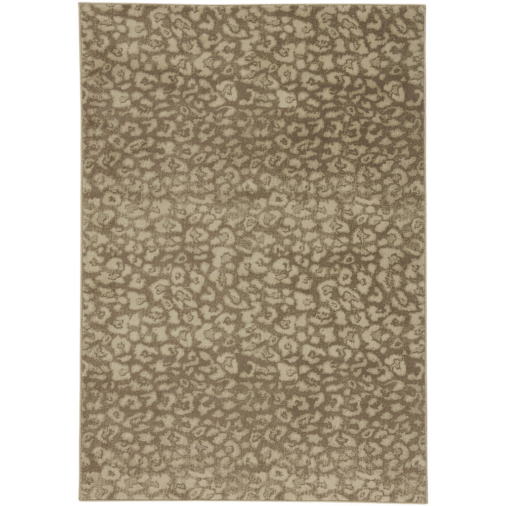 Leopard Beige Machine Mad Rectangle image