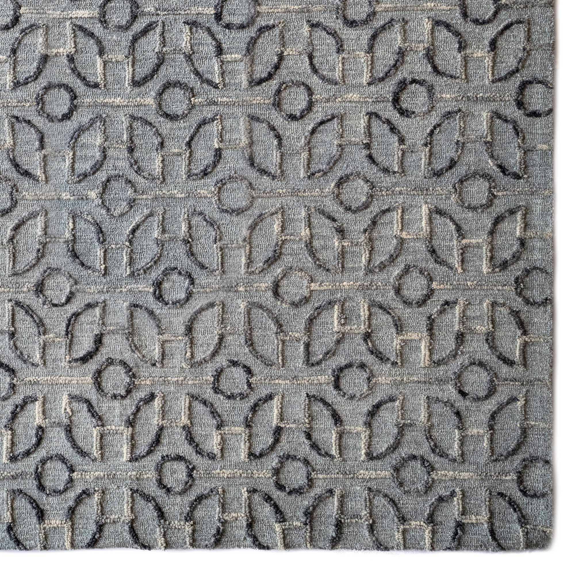 Pulse Graphite Hand Tufted Rug Rectangle image