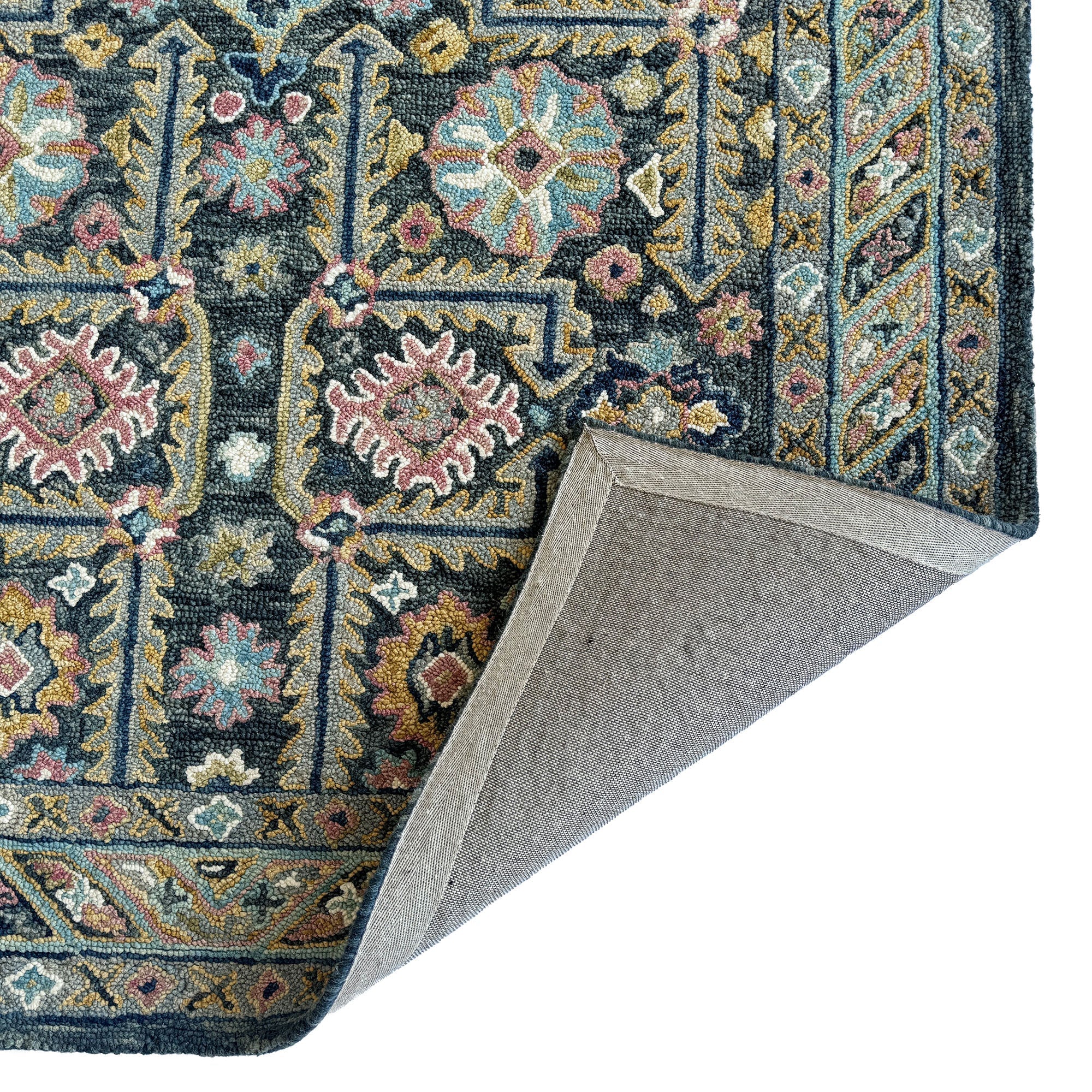Avanti-Villa Dark Green Hand Tufted Rug Rectangle image