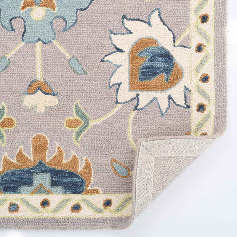Avanti-Mahal Silver Hand Tufted Rug Rectangle image