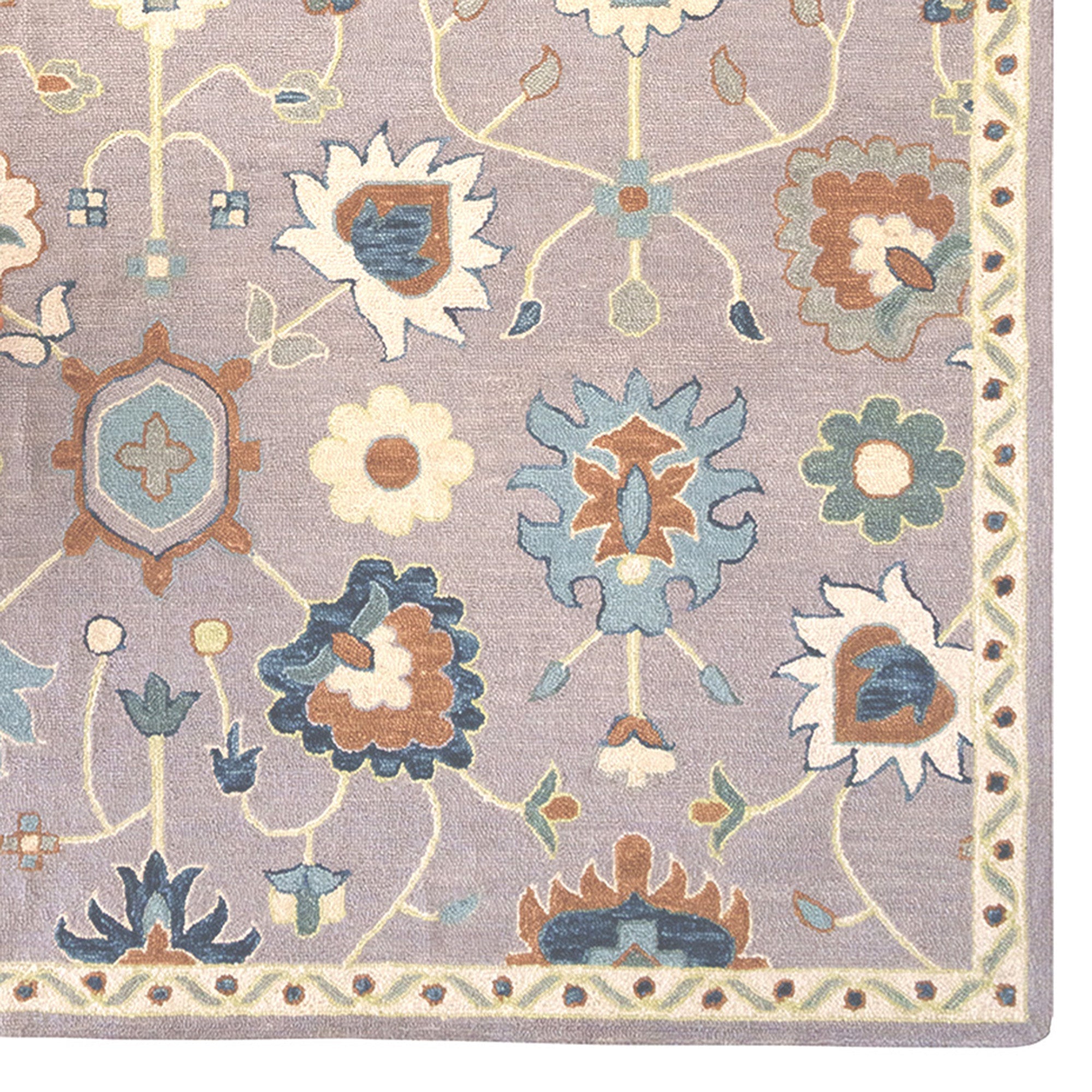 Avanti-Mahal Silver Hand Tufted Rug Rectangle image