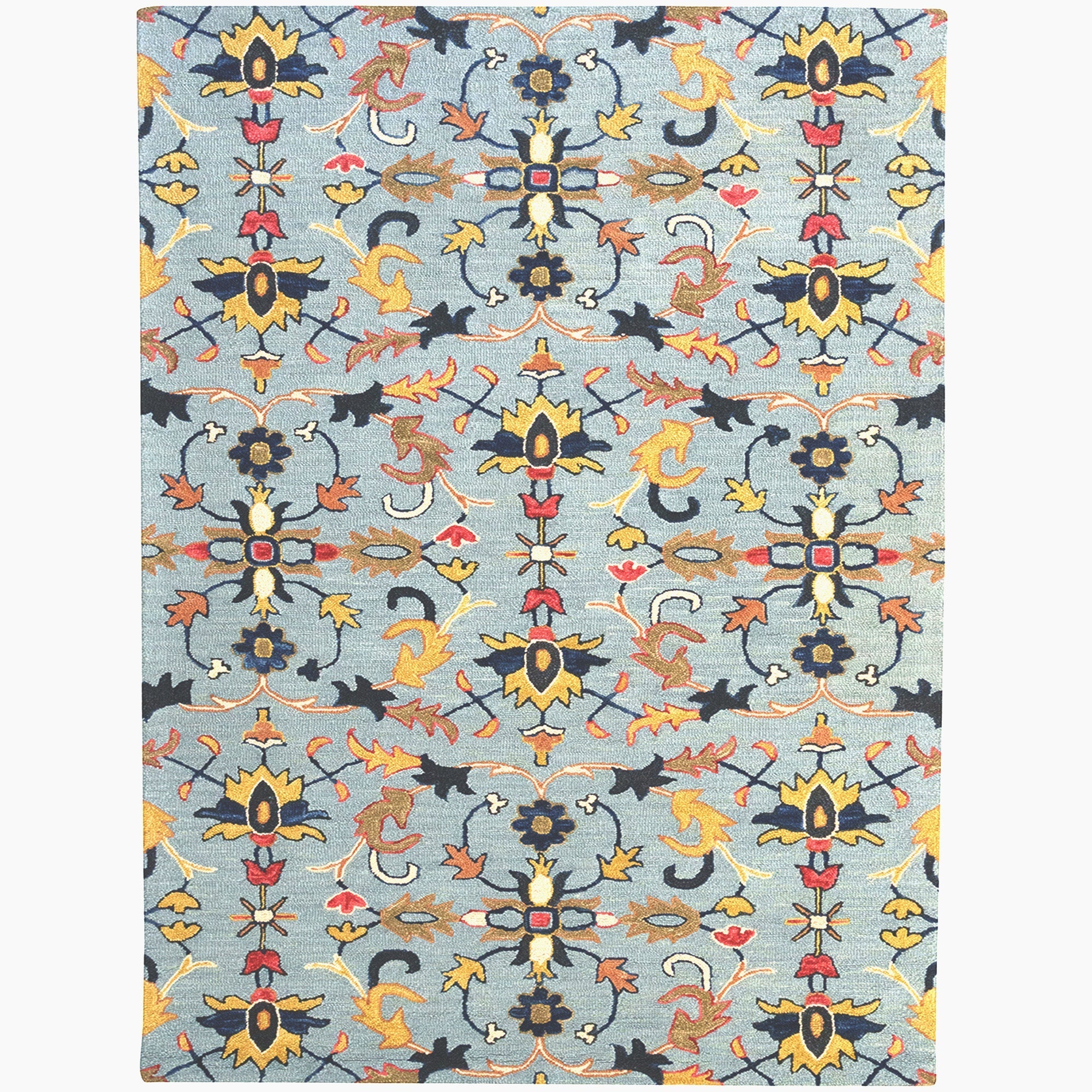 Avanti-Serapi Misty Blue Hand Tufted Rug Rectangle image