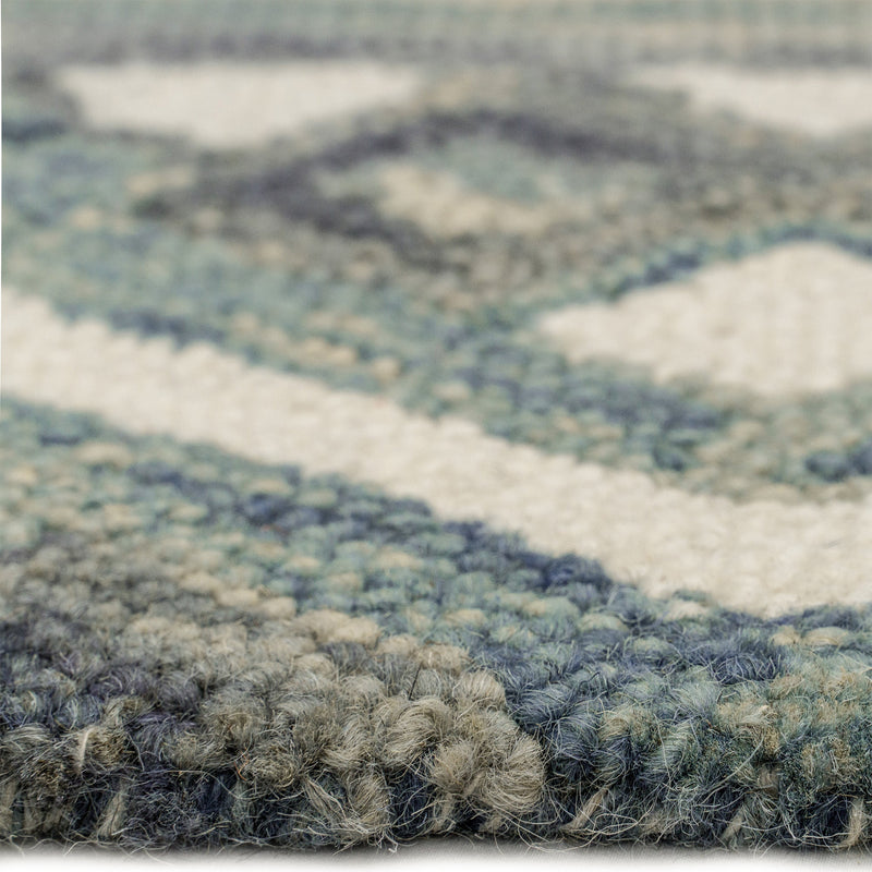 Avanti-Kelim Alpine Blue Hand Tufted Rug Rectangle image