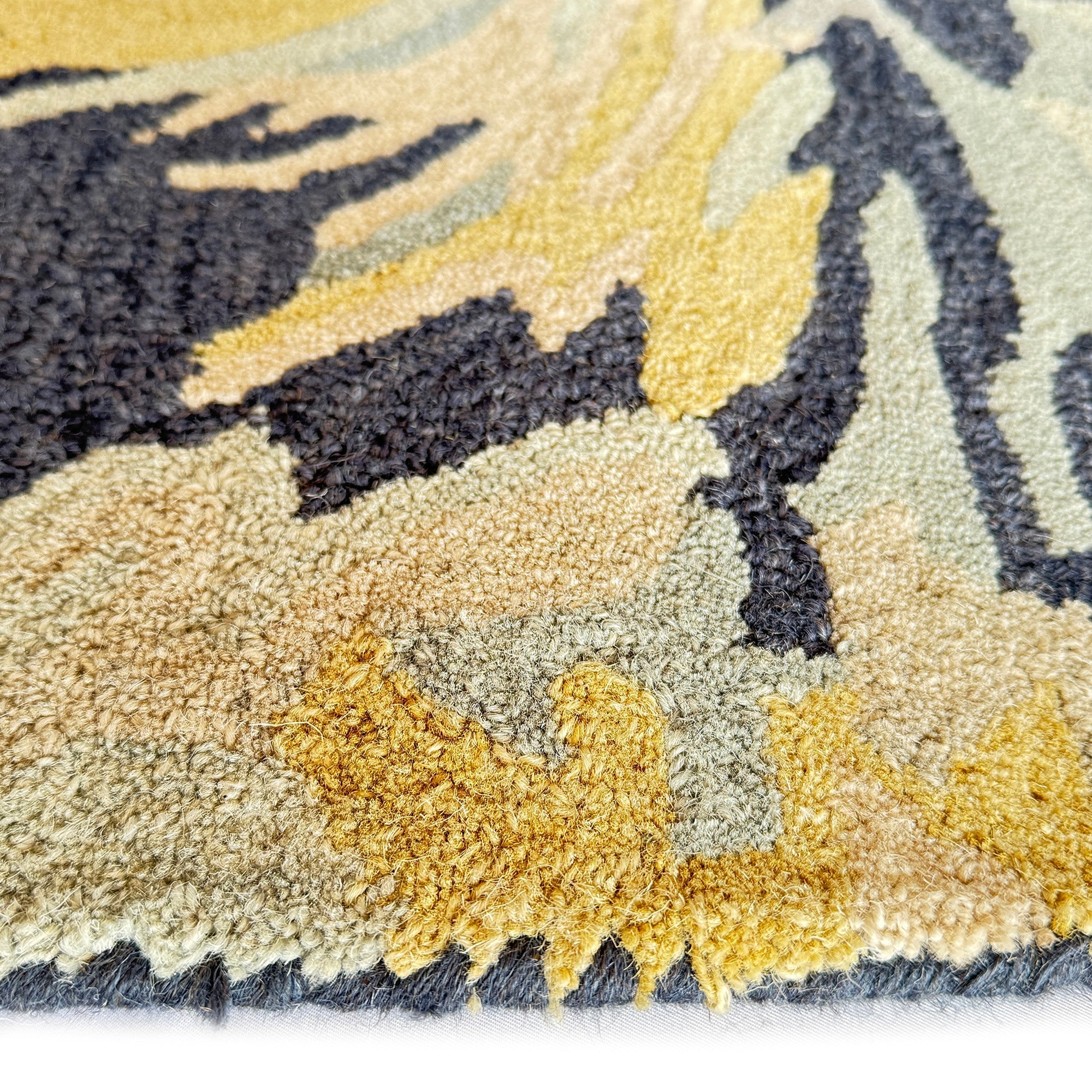Avanti-Floral Nouveau Blue Multi Hand Tufted Rug Rectangle image