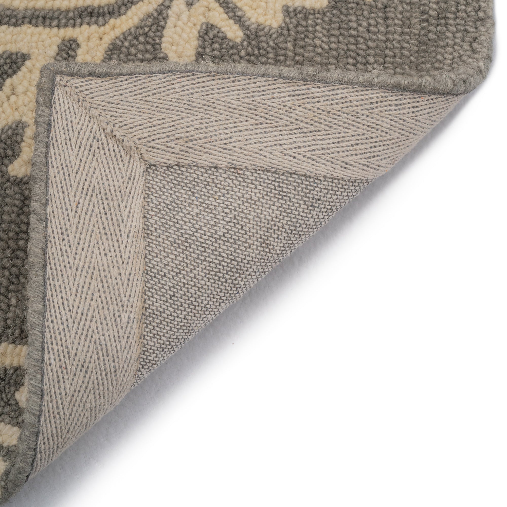 Camille Pewter Hand Tufted Rug Rectangle image