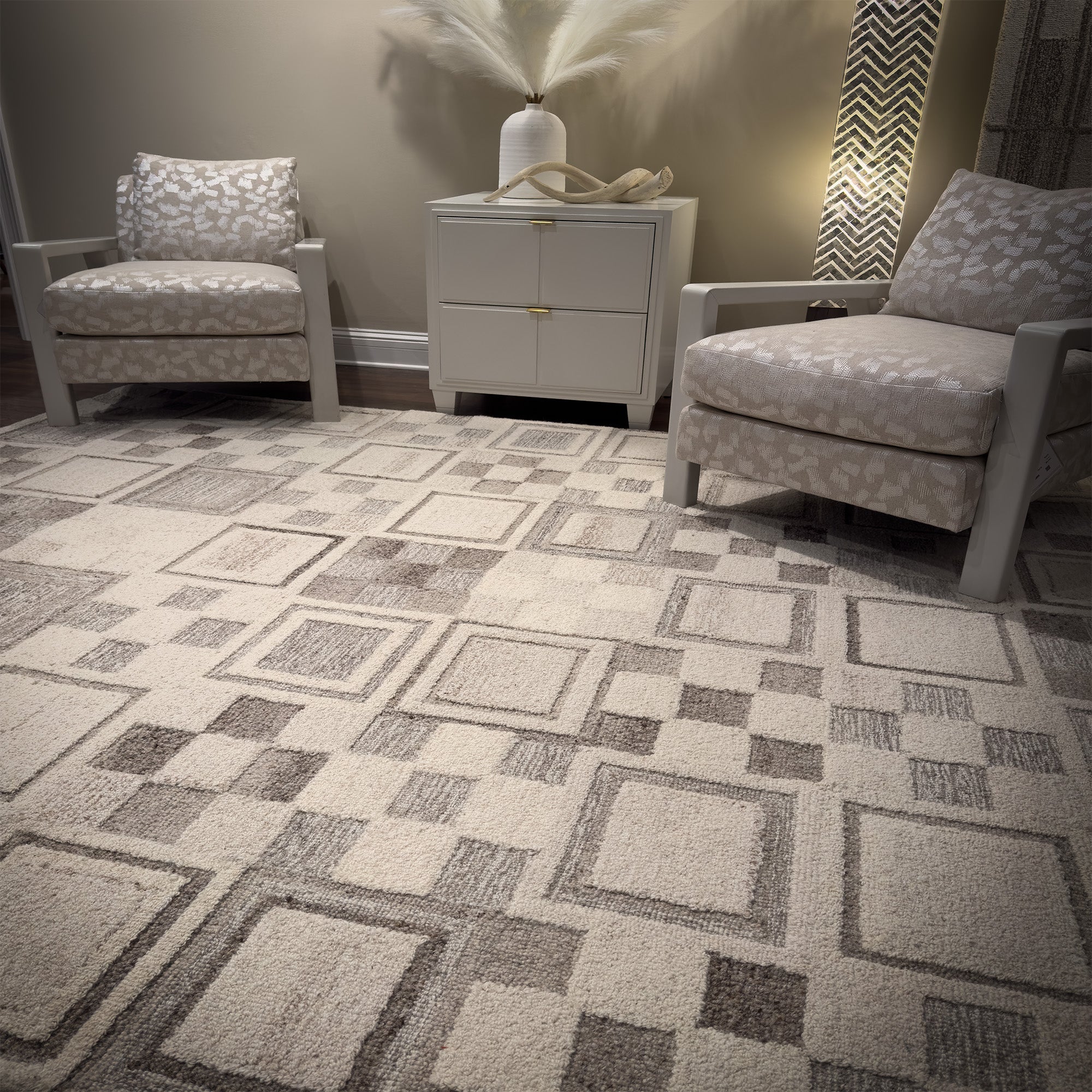 Mesa Sandstone Hand Tufted Rug Rectangle image