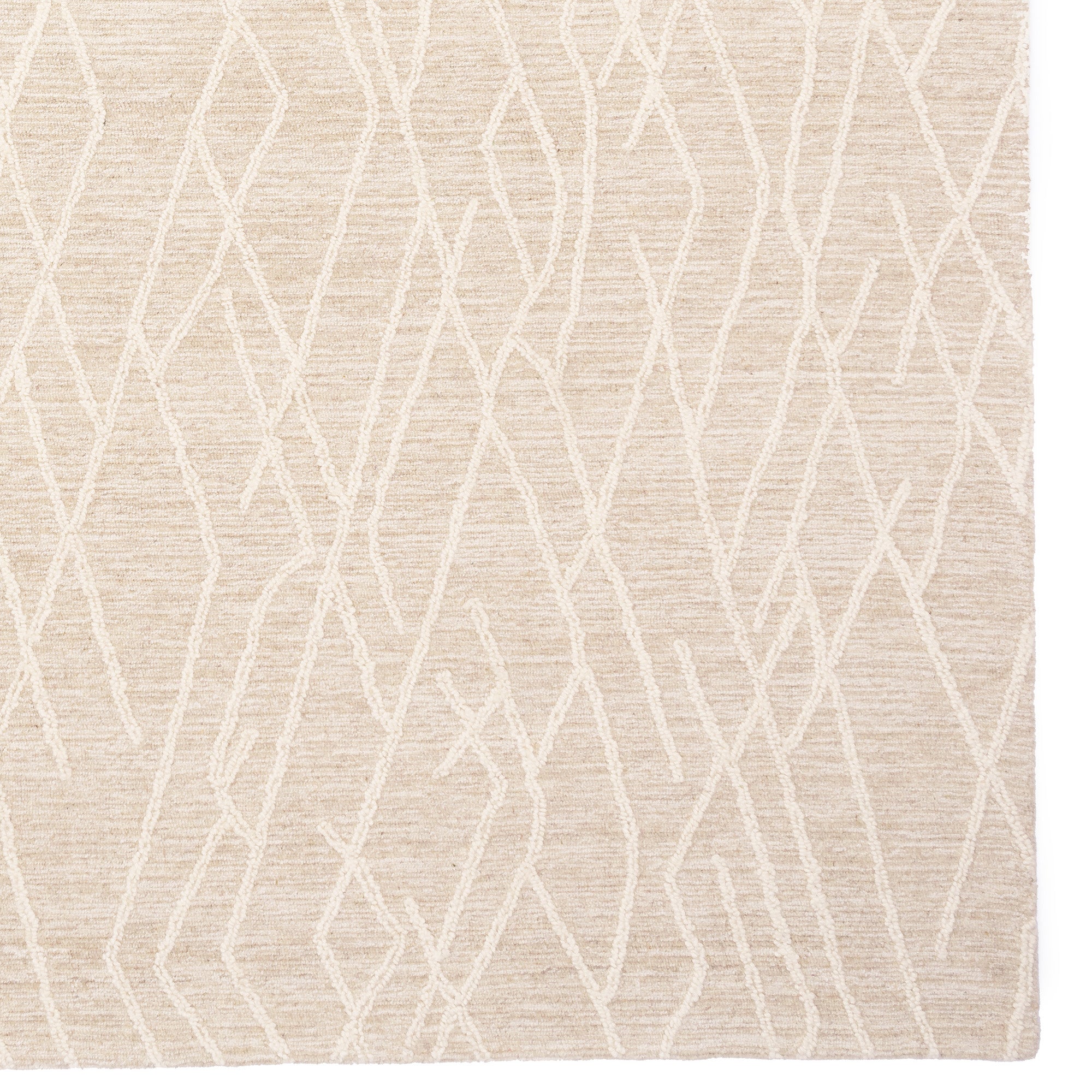 Lineas Gesso Hand Tufted Rug Rectangle image