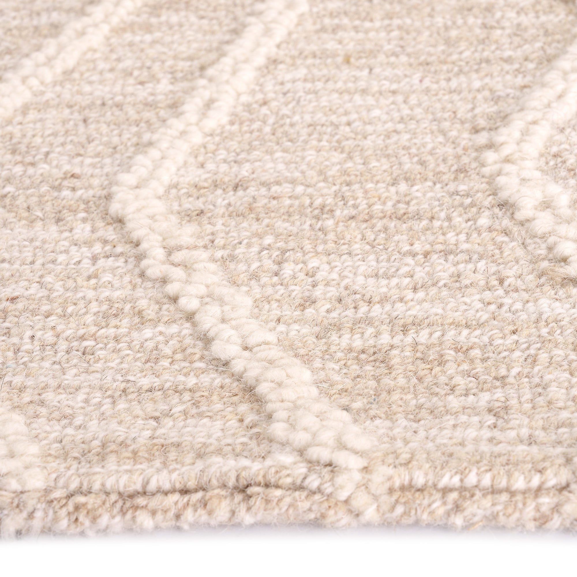 Lineas Gesso Hand Tufted Rug Rectangle image