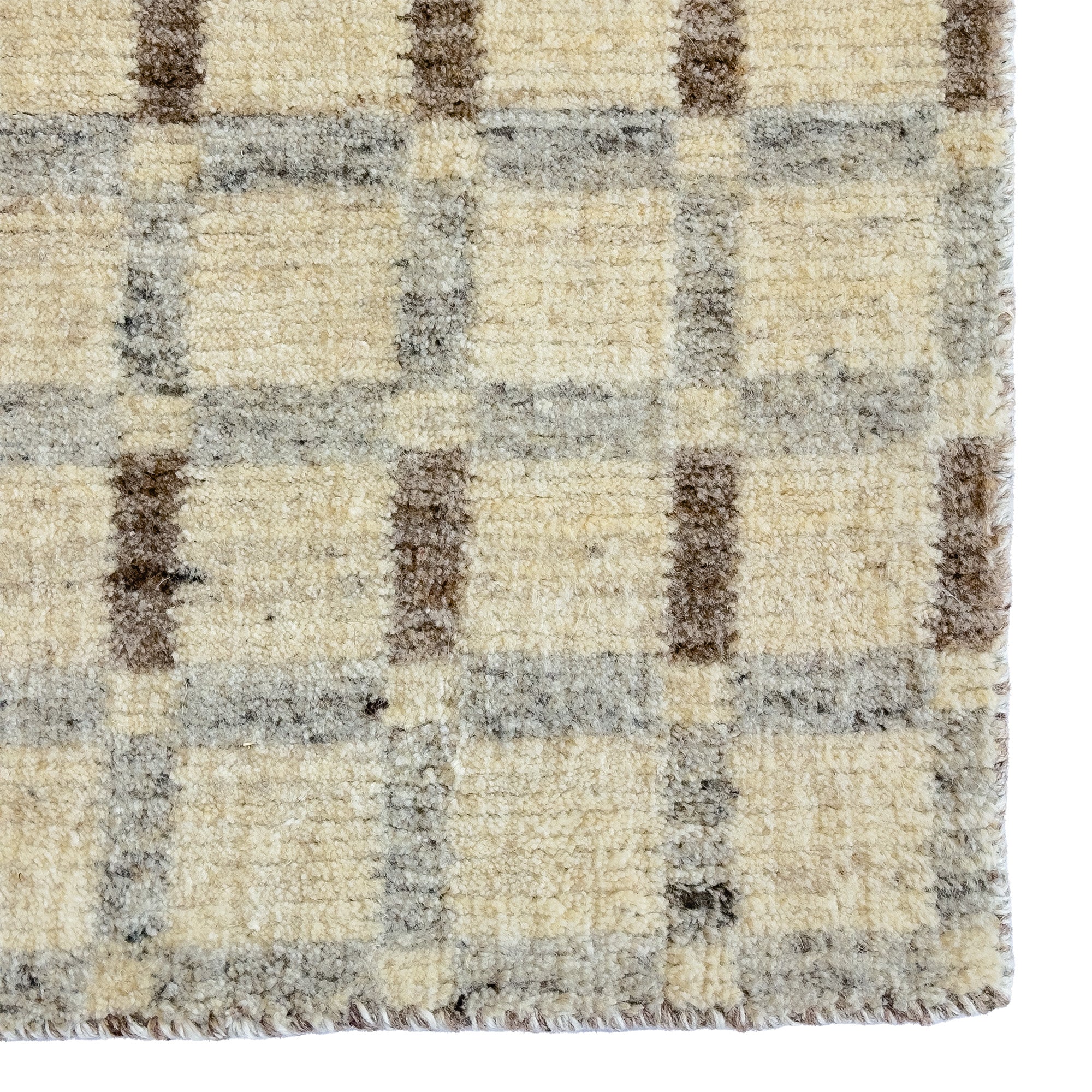Tattersall Birch Hand Loomed Area Rug Rectangle image