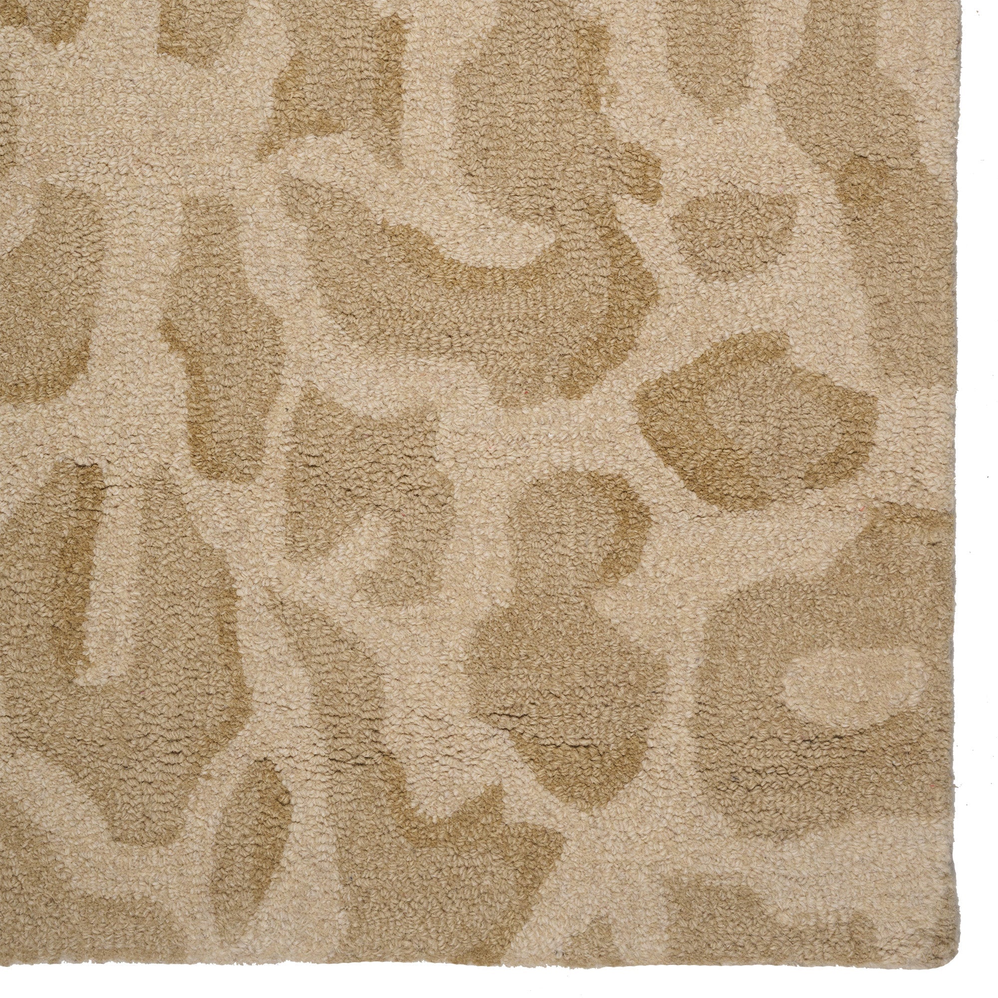 Serengeti-Leopard Natural Hand Tufted Rug Rectangle image