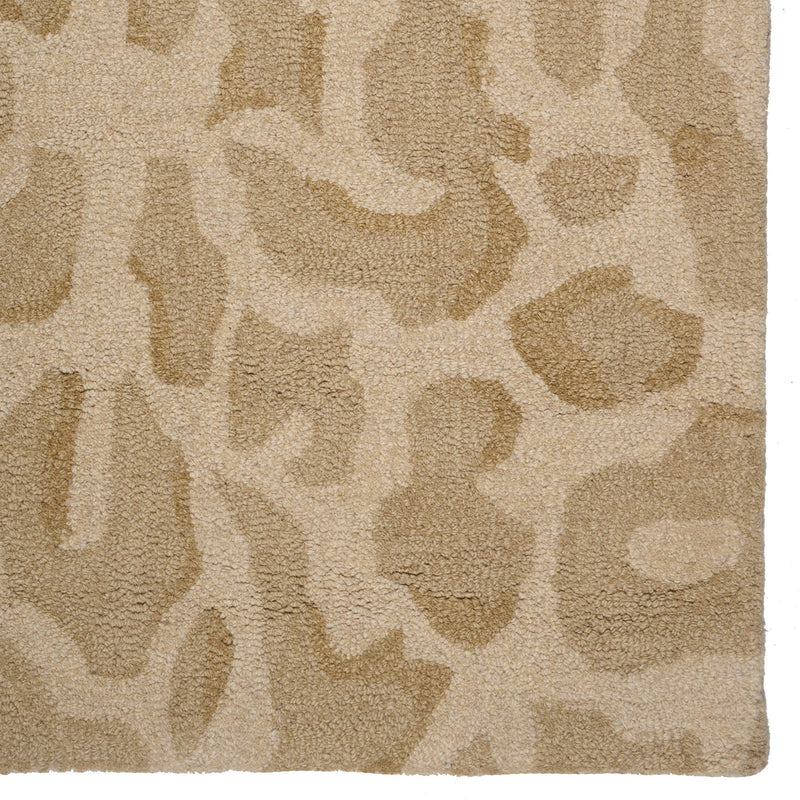 Serengeti-Leopard Natural Hand Tufted Rug Rectangle image