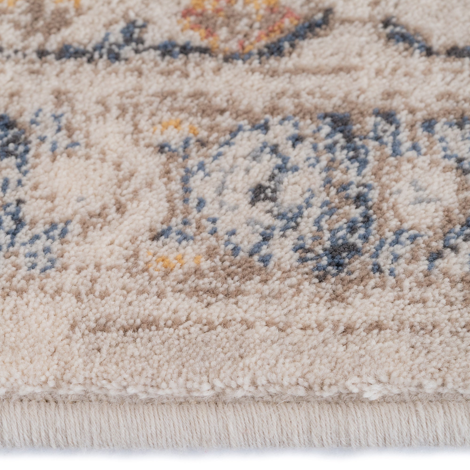 Avery-Keshan Slate Linen Machine Mad Rectangle image