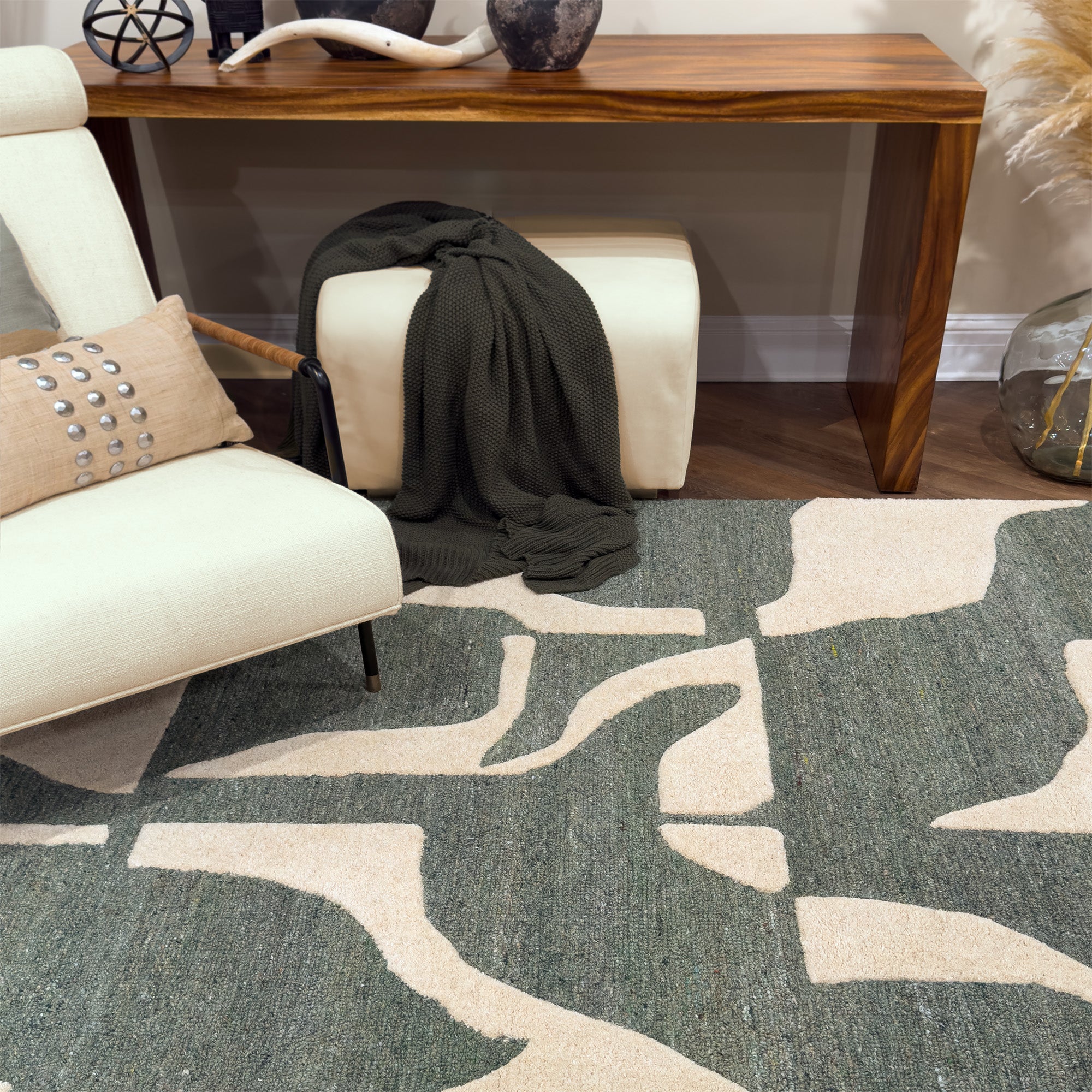 Abacos Mangrove Hand Tufted Rug Rectangle image