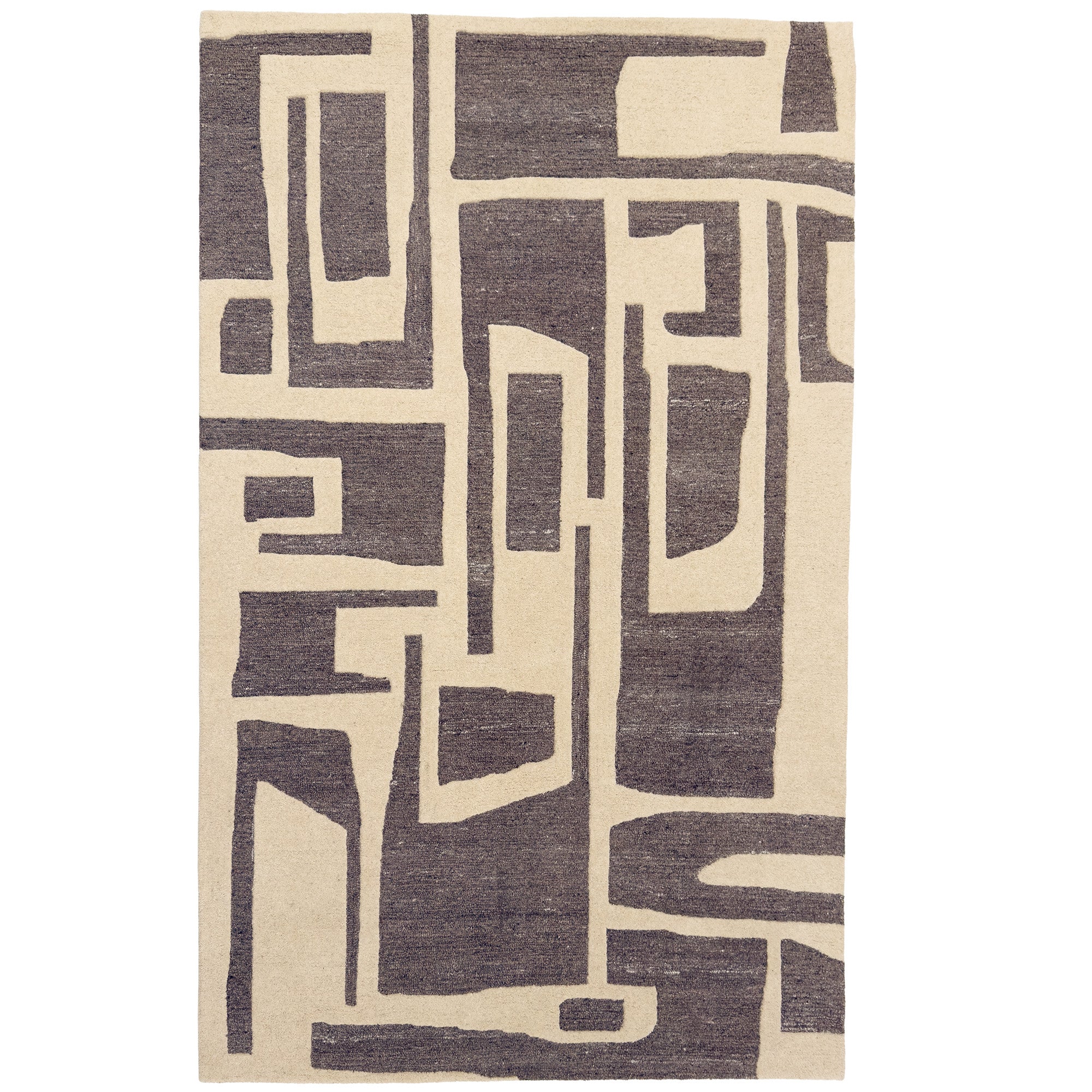 Abacos Coconut Husk Hand Tufted Rug Rectangle image