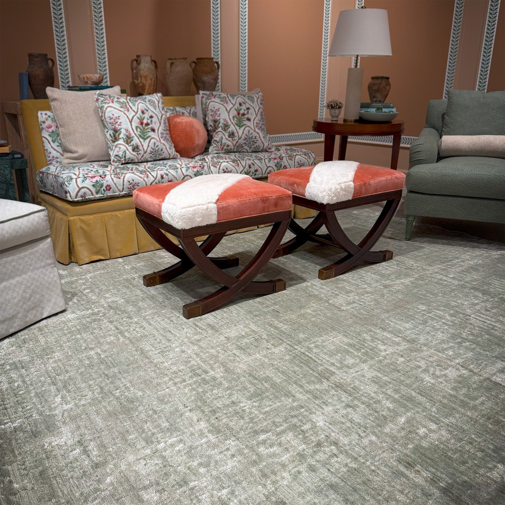 Antissa Moss Hand Loomed Area Rug Rectangle image