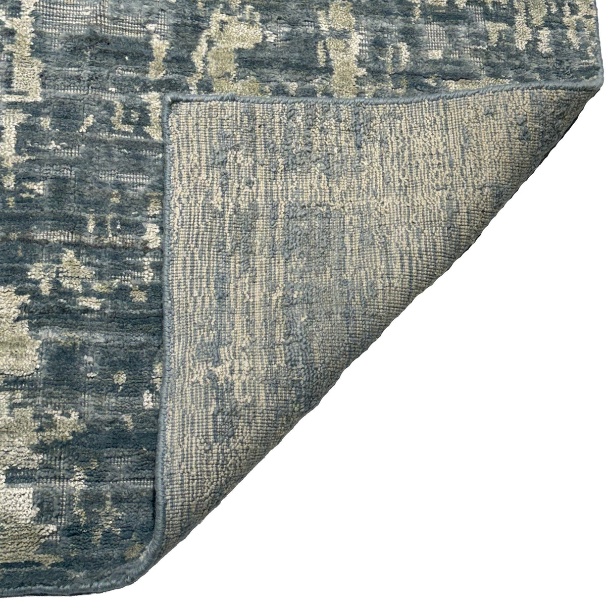 Antissa Aqua Hand Loomed Area Rug Rectangle image