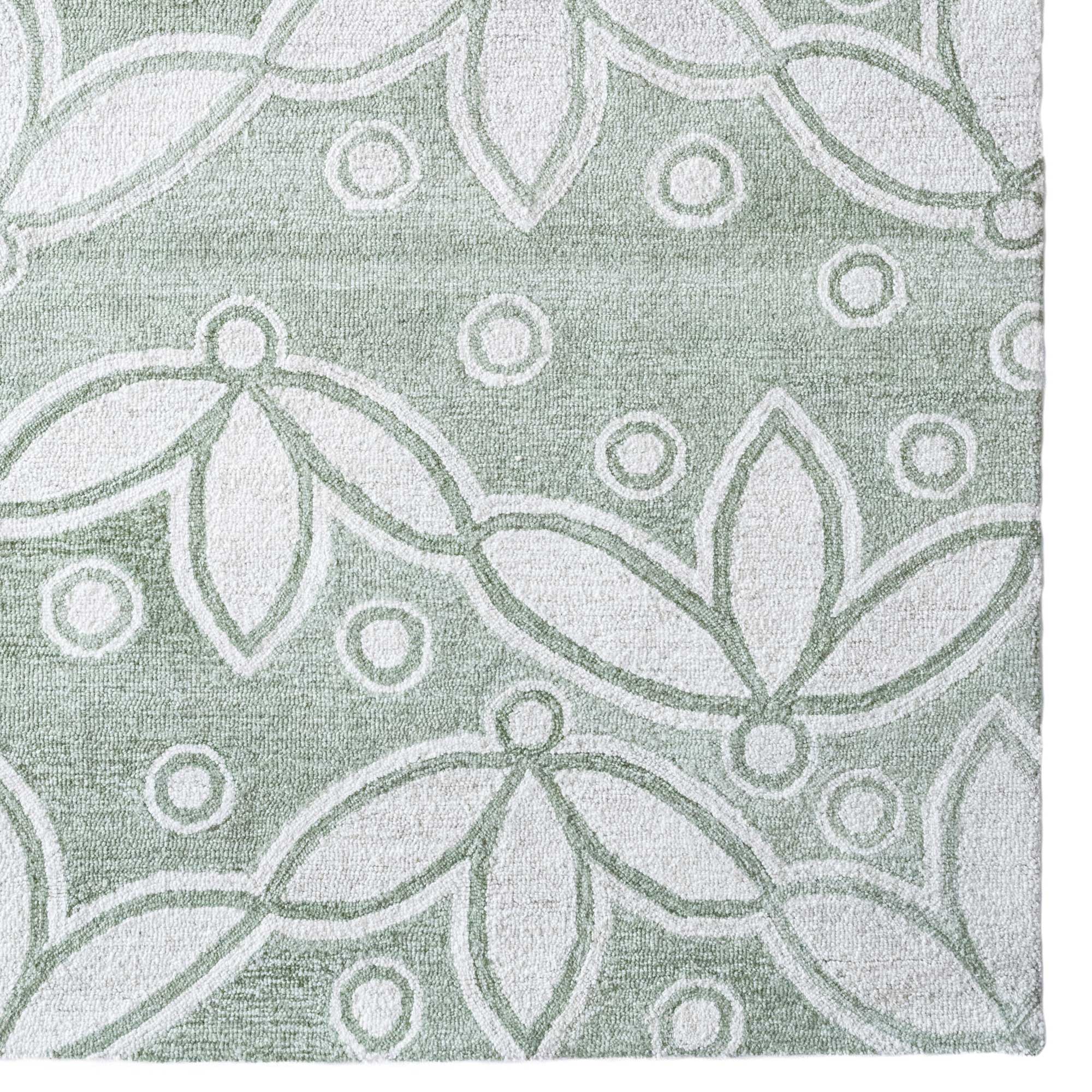 Happy Day Meadow Hand Tufted Rug Rectangle image