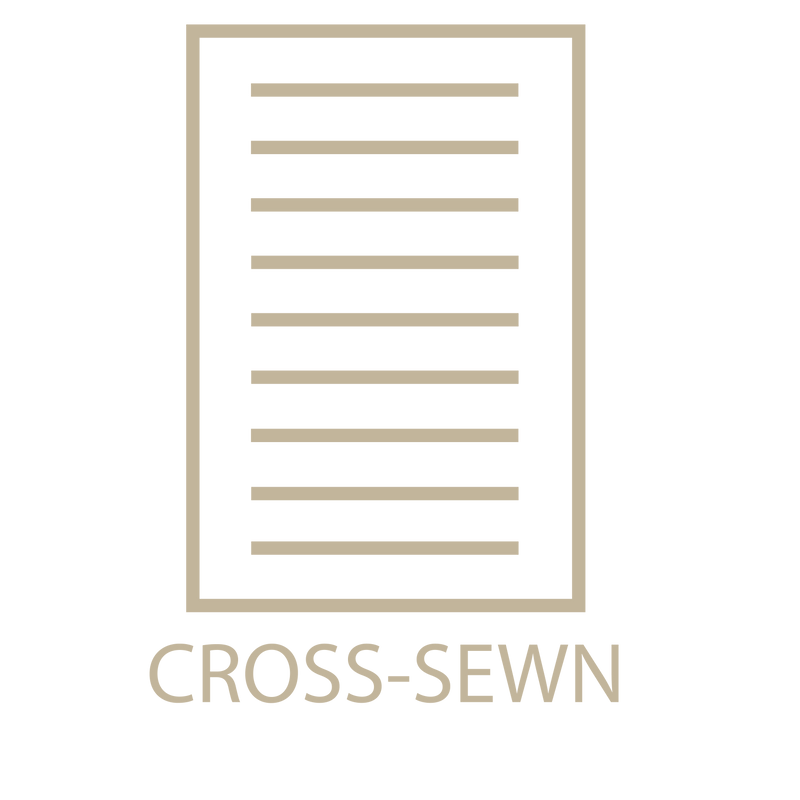 Simplicity Wood Braided Rug Cross Sewn Rectangle sketch