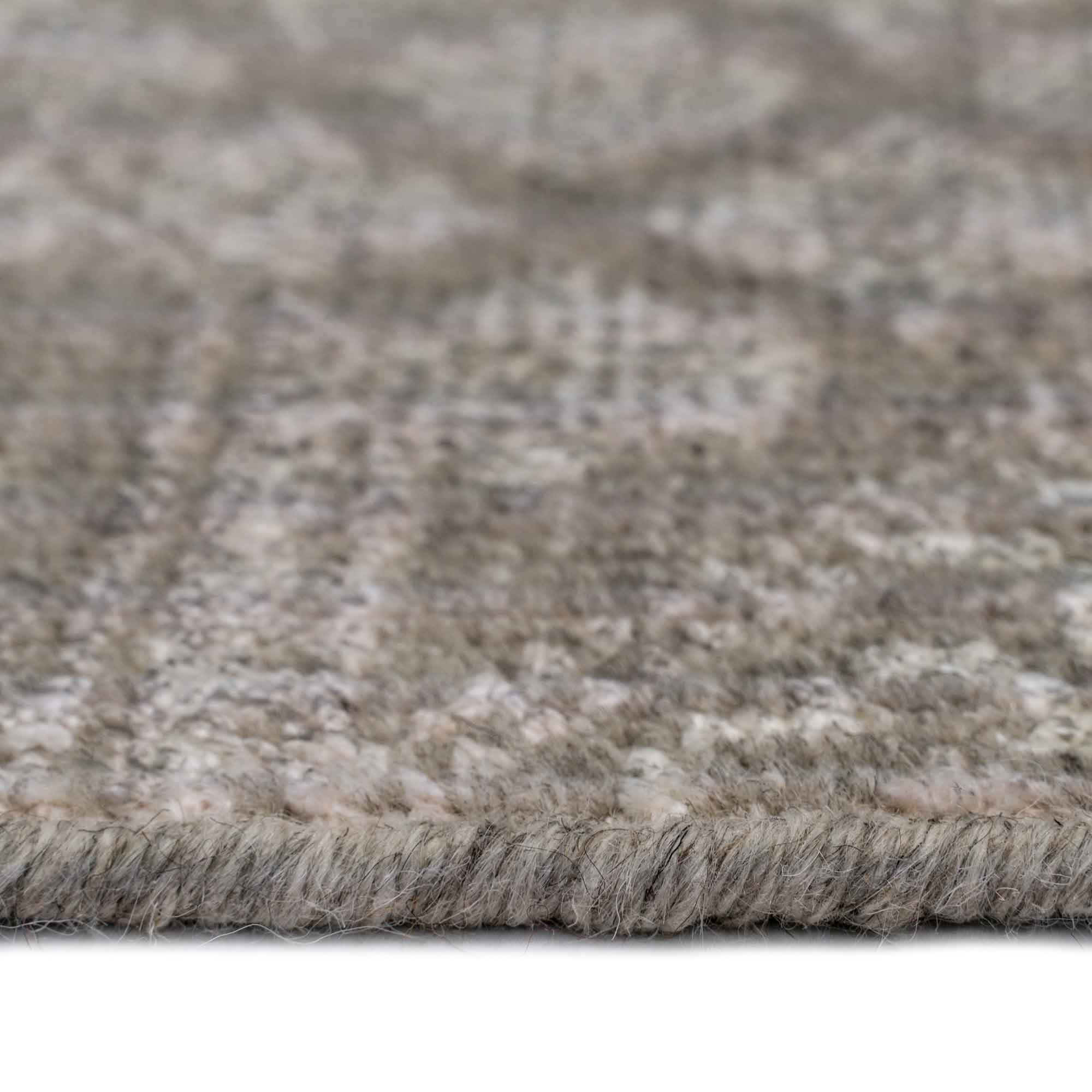 Barletta Oyster Hand Knotted Rug Rectangle Cross Section image