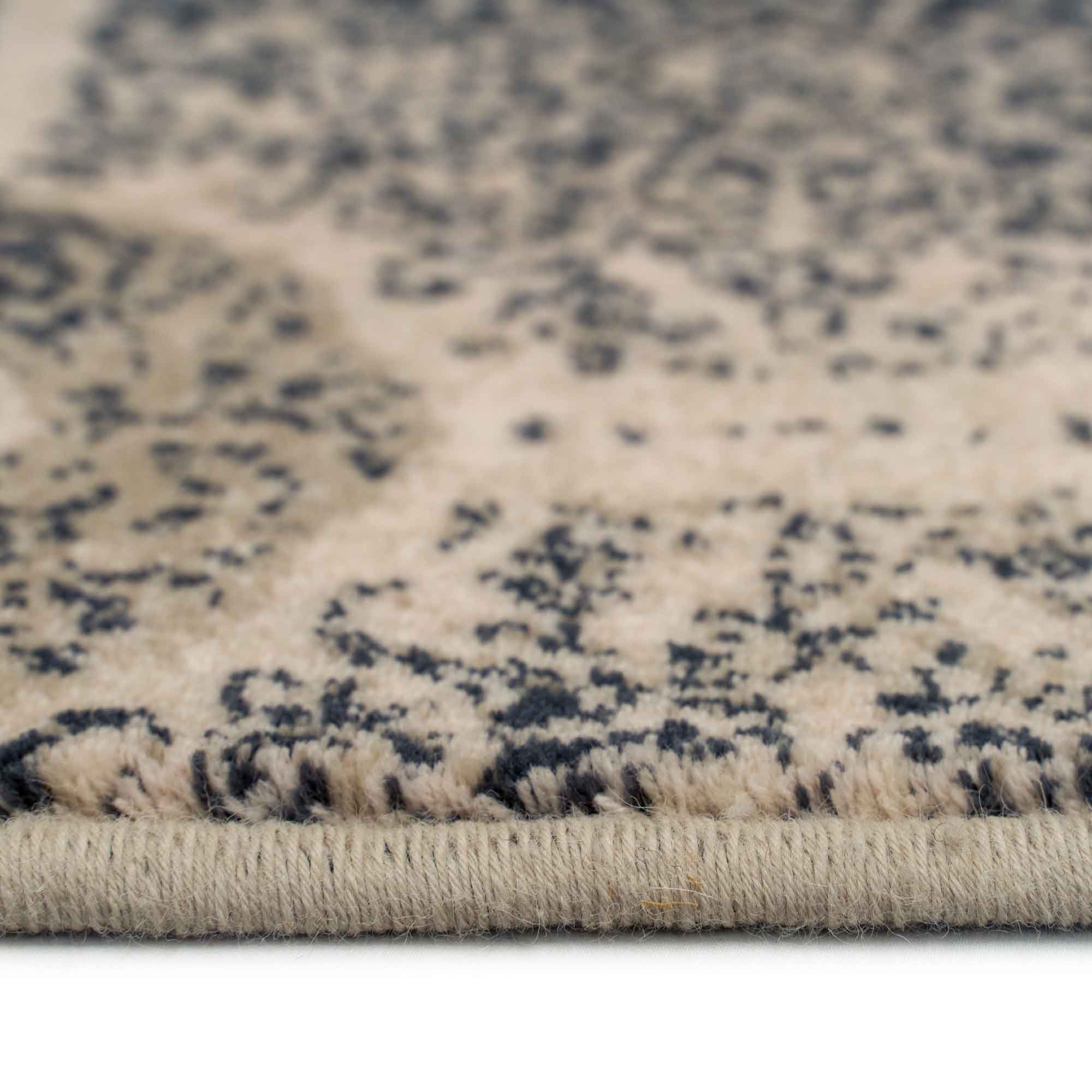Metropolis-Carthage Smoky Blue Machine Woven Rug Rectangle Cross Section image