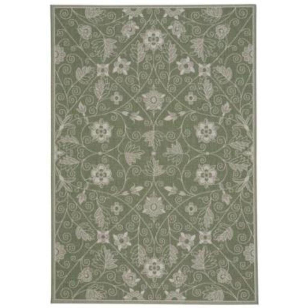 Finesse-Garden Maze Sage Machine Woven Rug Rectangle image