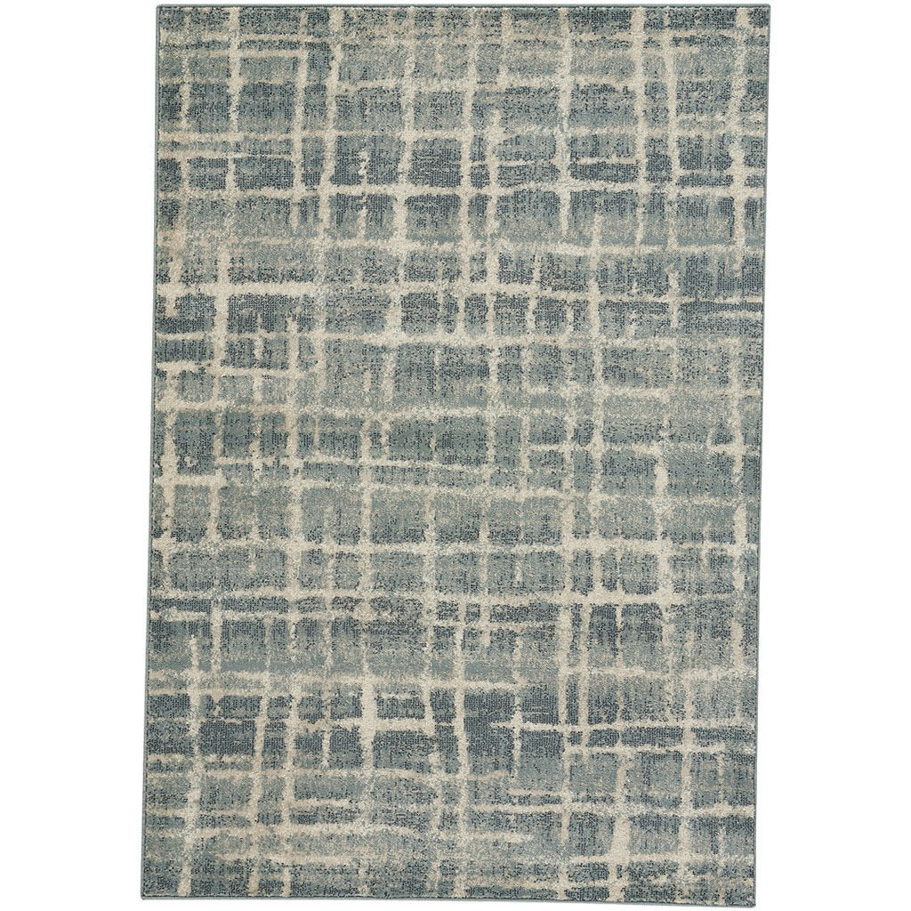 Beckett-Mirage Blue Machine Woven Rug Rectangle image