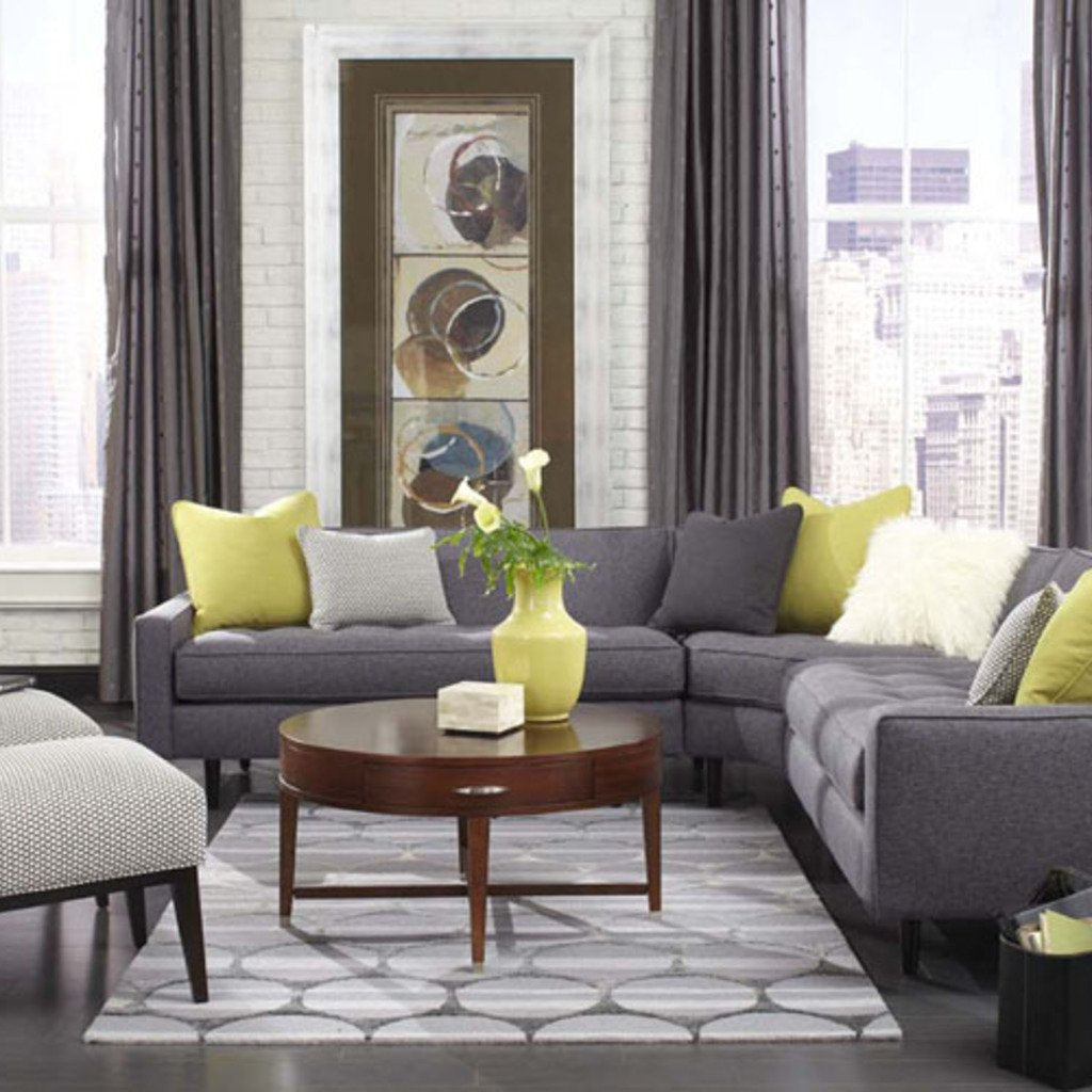 Tuscan Sun Grey Hand Tufted Rug Rectangle image