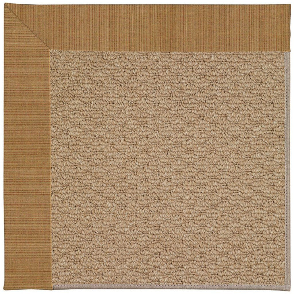 Creative Concepts-Raffia Dupione Caramel Machine Tufted Rug Rectangle image