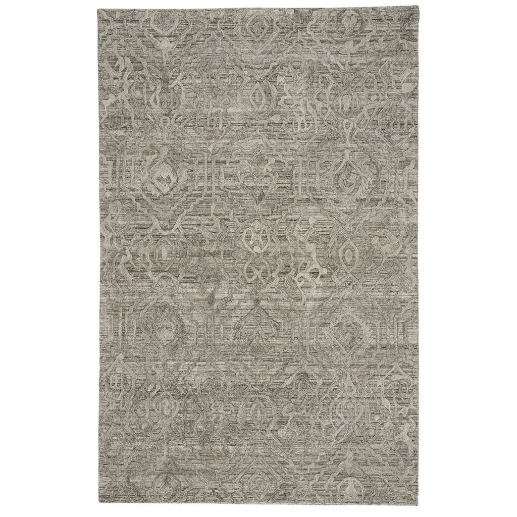 Cambria Fog Hand Loomed Area Rug Rectangle image